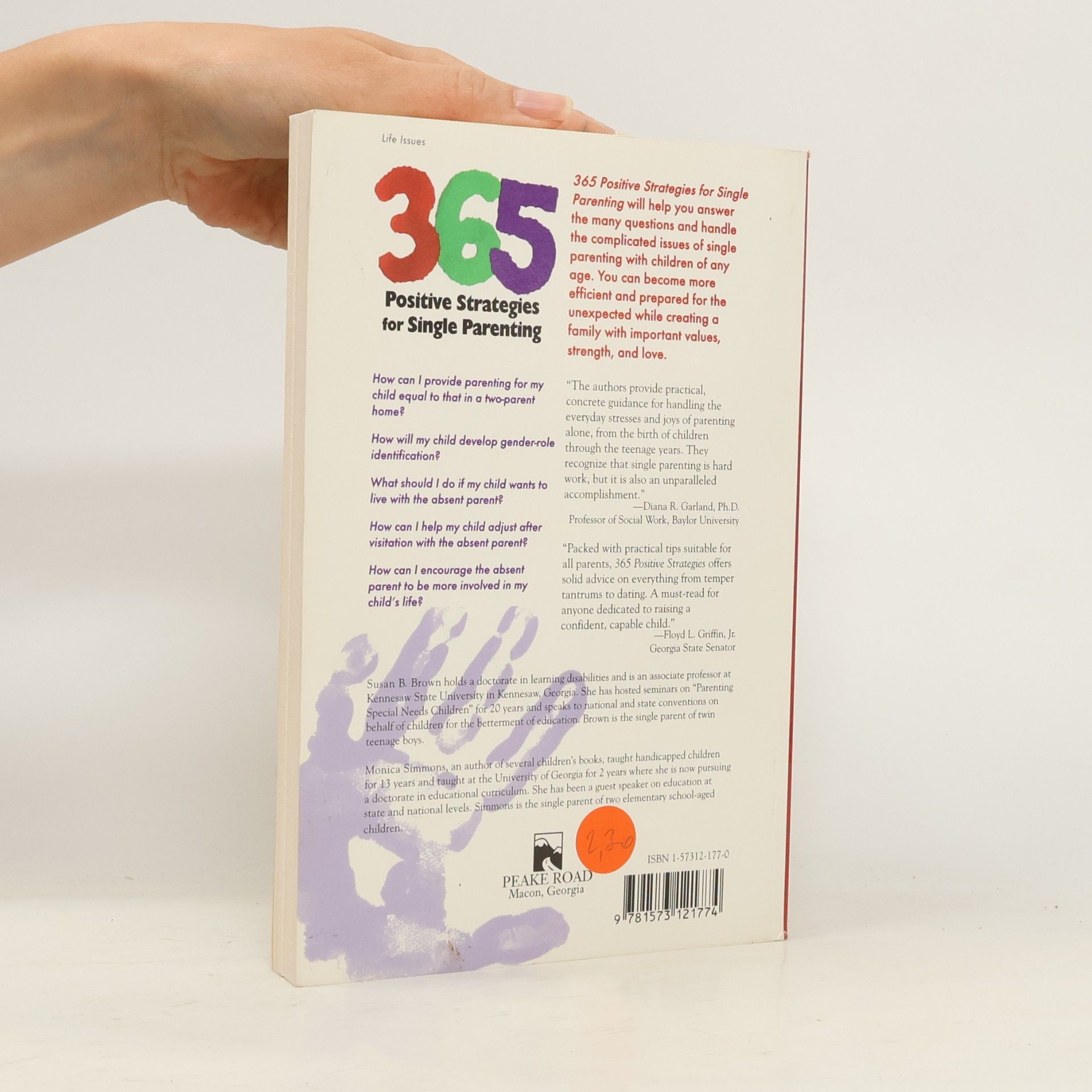 Susan B. Brown 365 Positive Strategies for Single Parenting