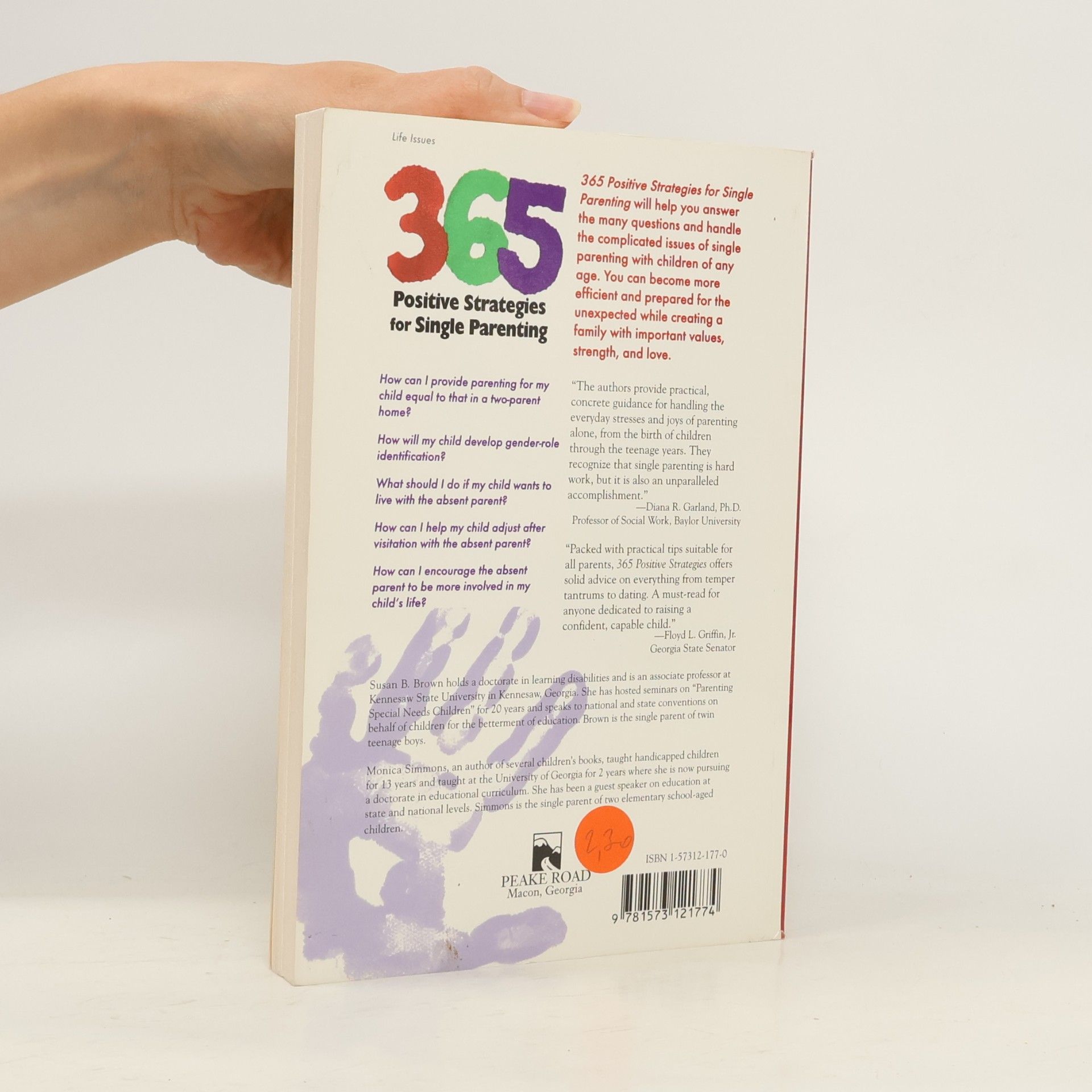 Susan B. Brown 365 Positive Strategies for Single Parenting