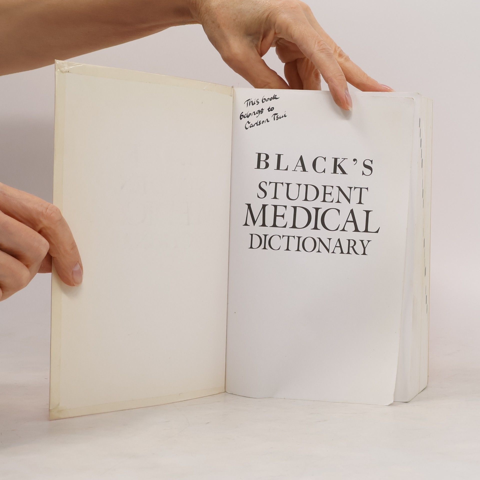 Dr Harvey Marcovitch Black's Student Medical Dictionary - Second Edition