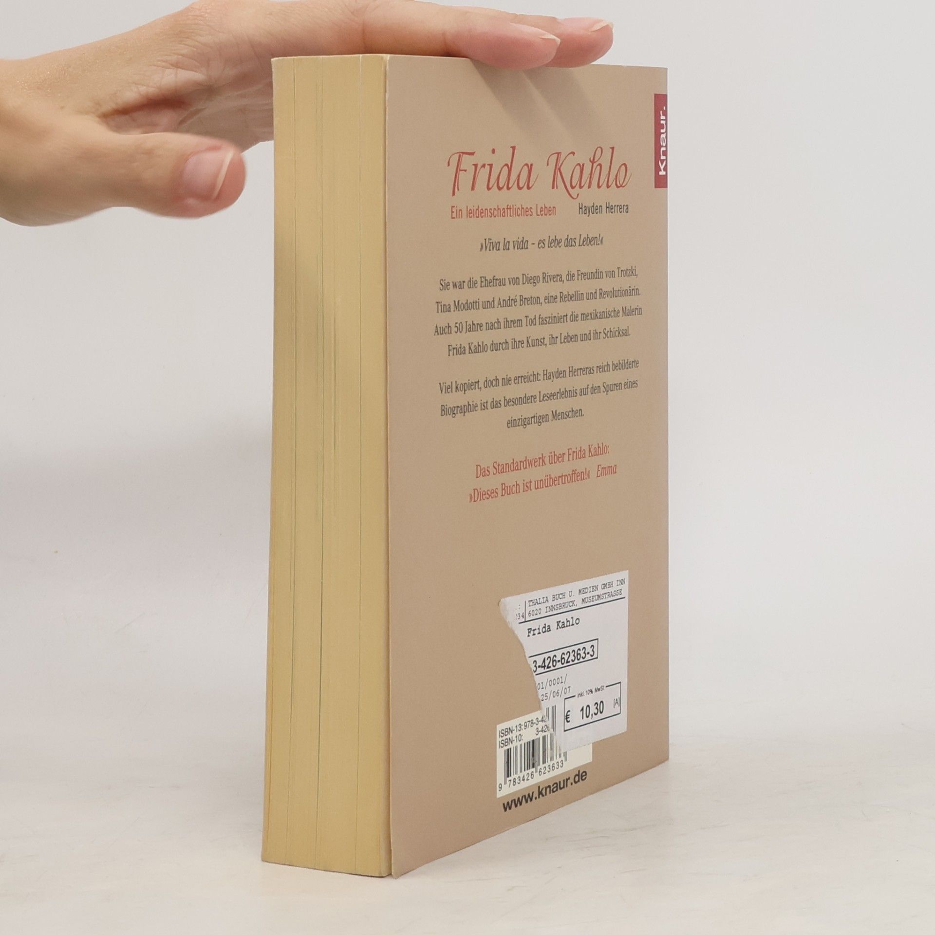 Hayden Herrera Frida Kahlo: Ein leidenschaftliches Leben