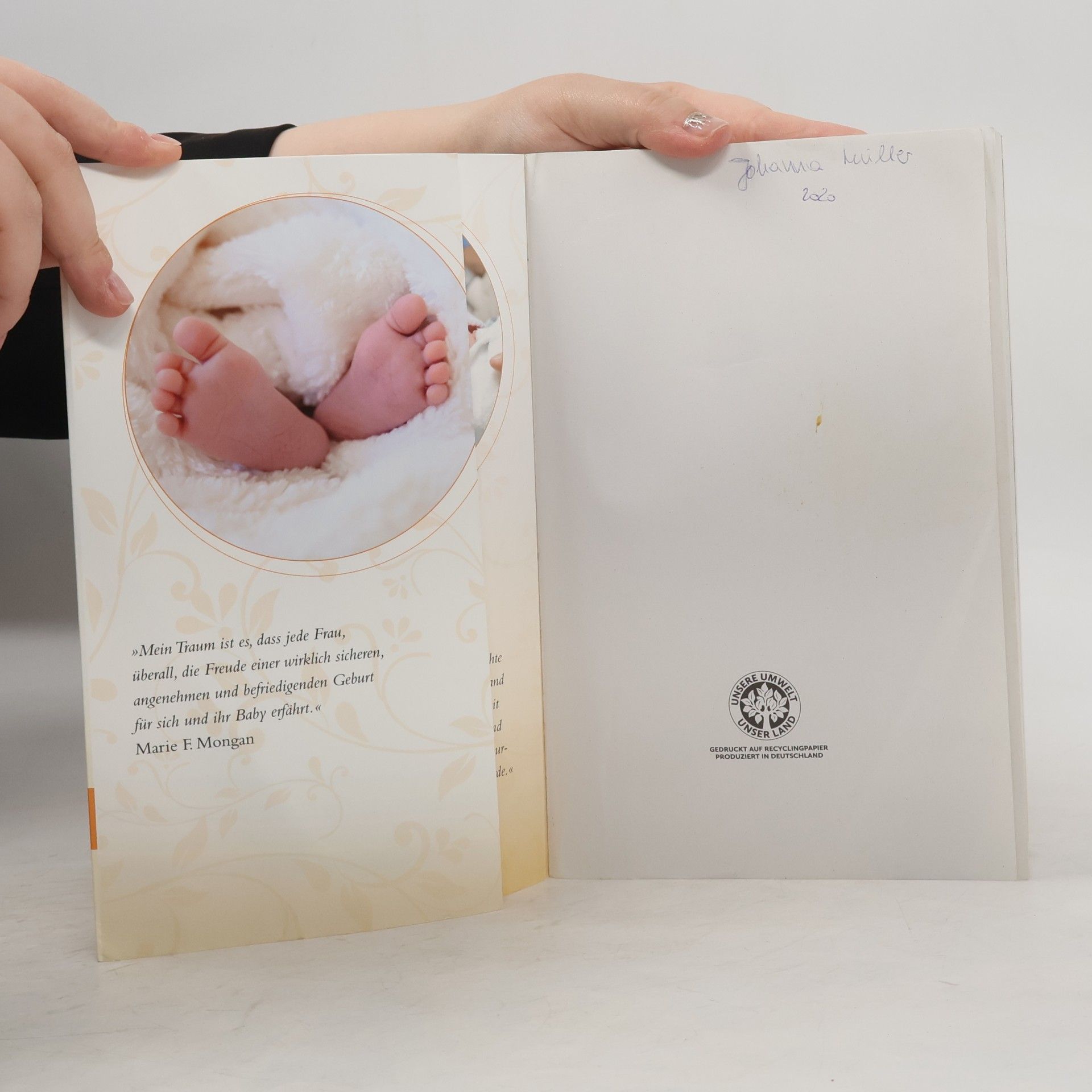 Marie F Mongan HypnoBirthing