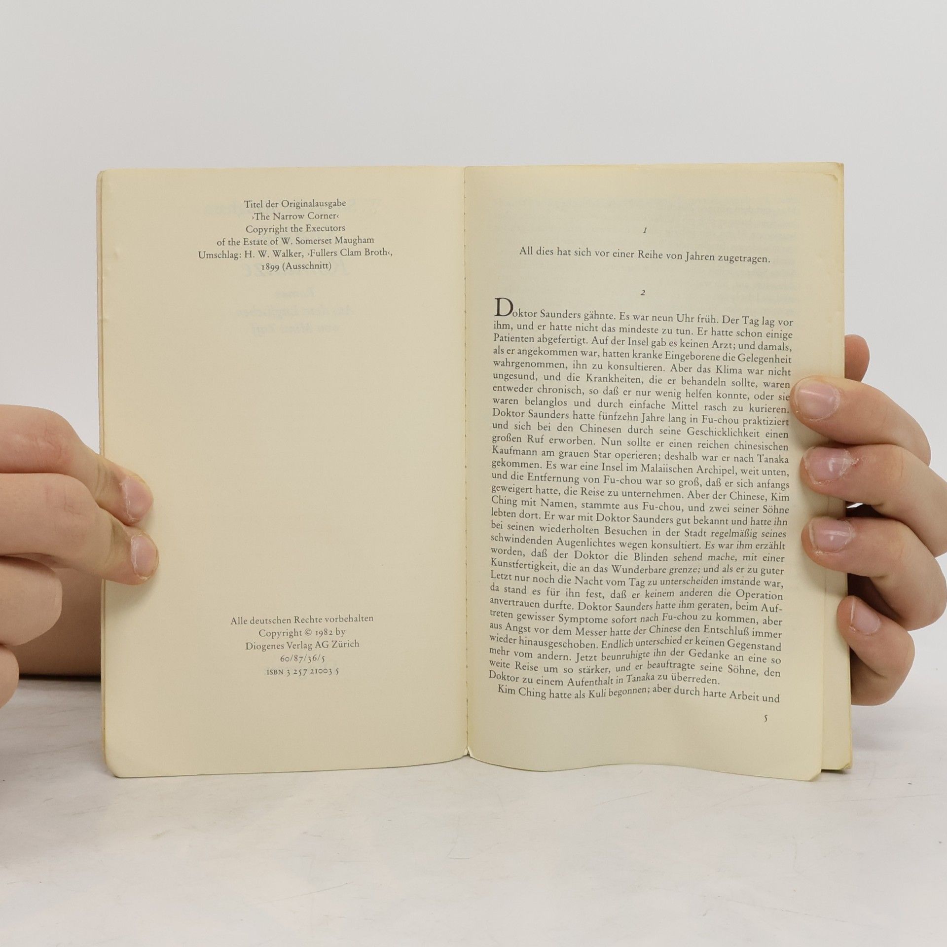William Somerset Maugham Der schmale Winkel