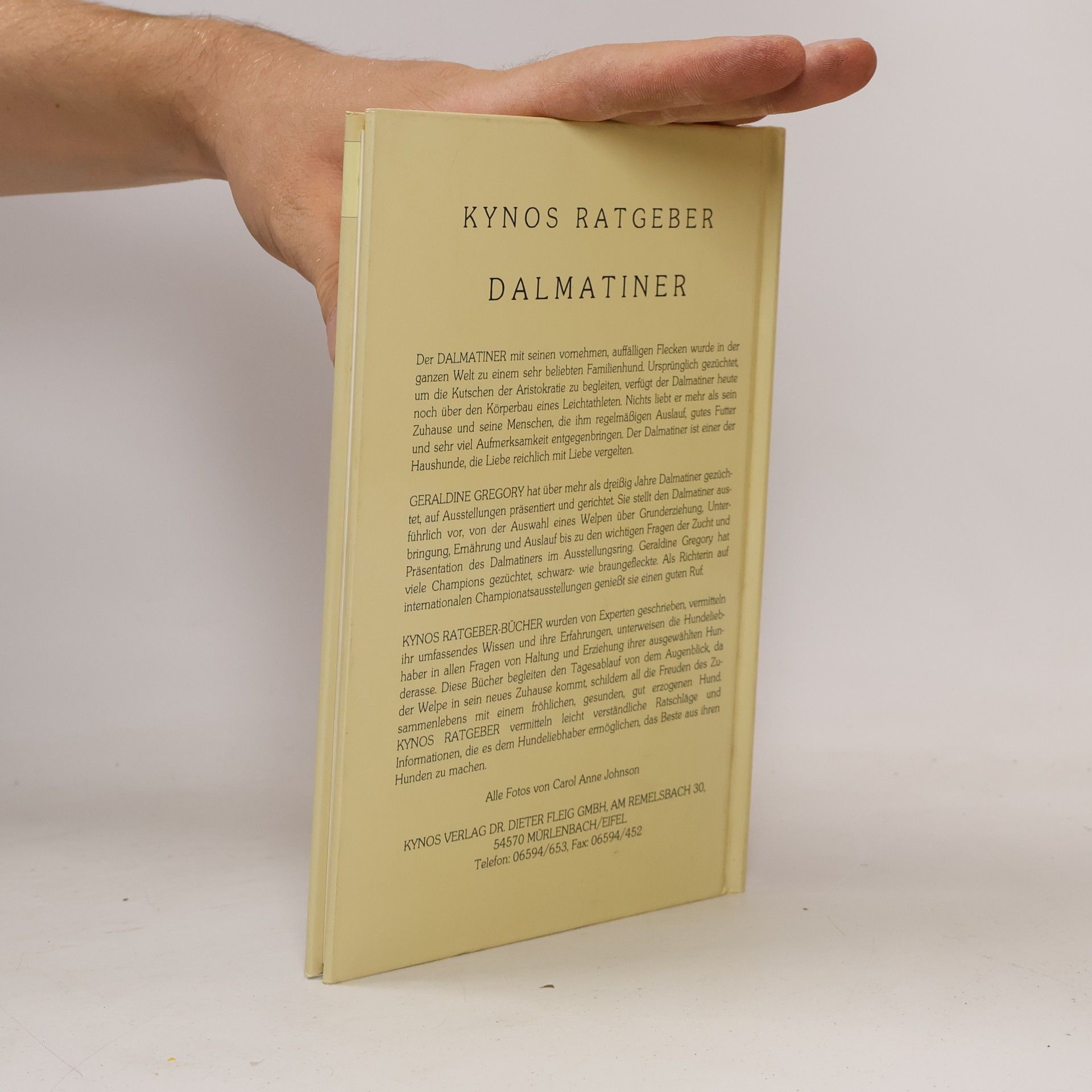 Geraldine Gregory Kynos Ratgeber: Dalmatiner