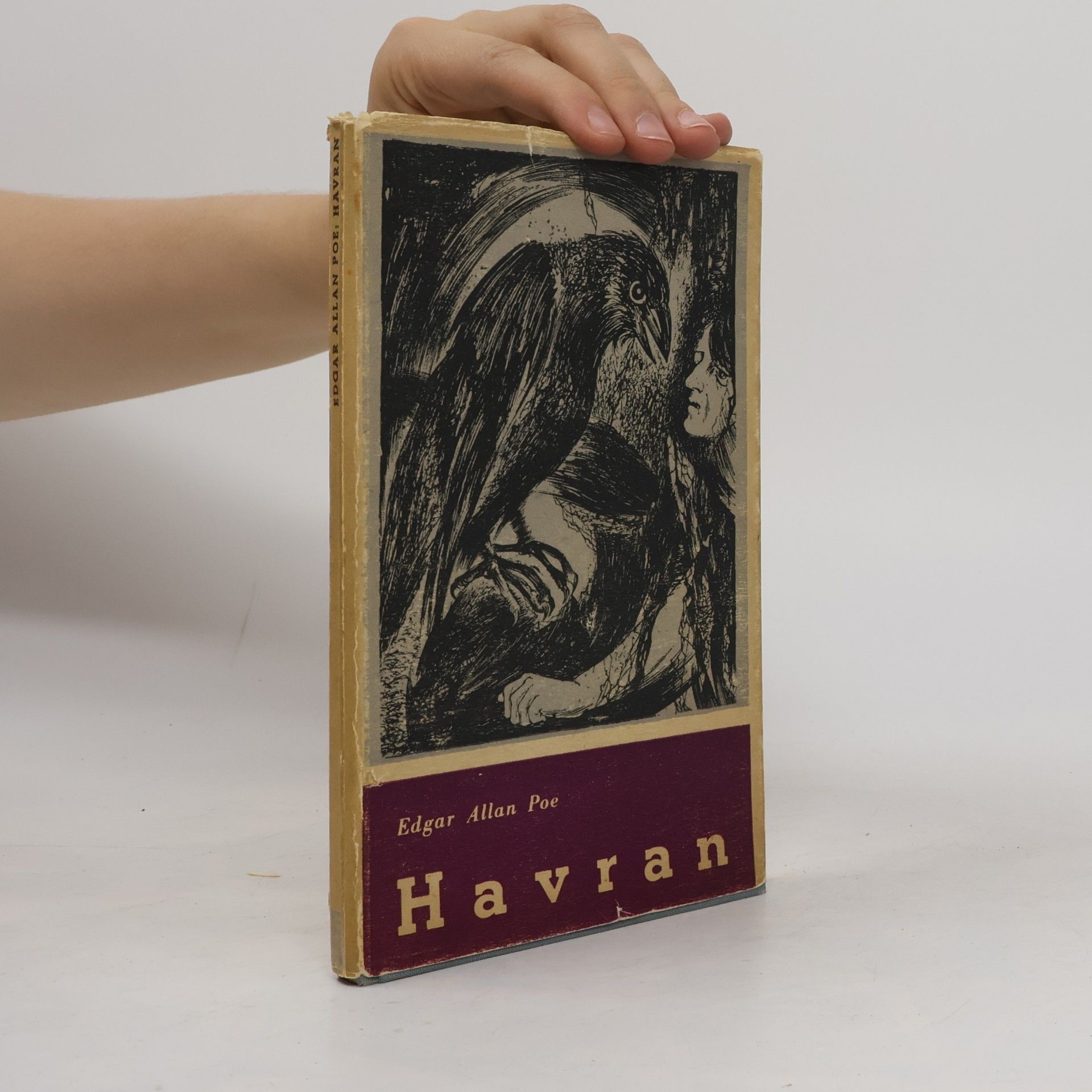 Edgar Allan Poe Havran (číslovaný výtlačok)