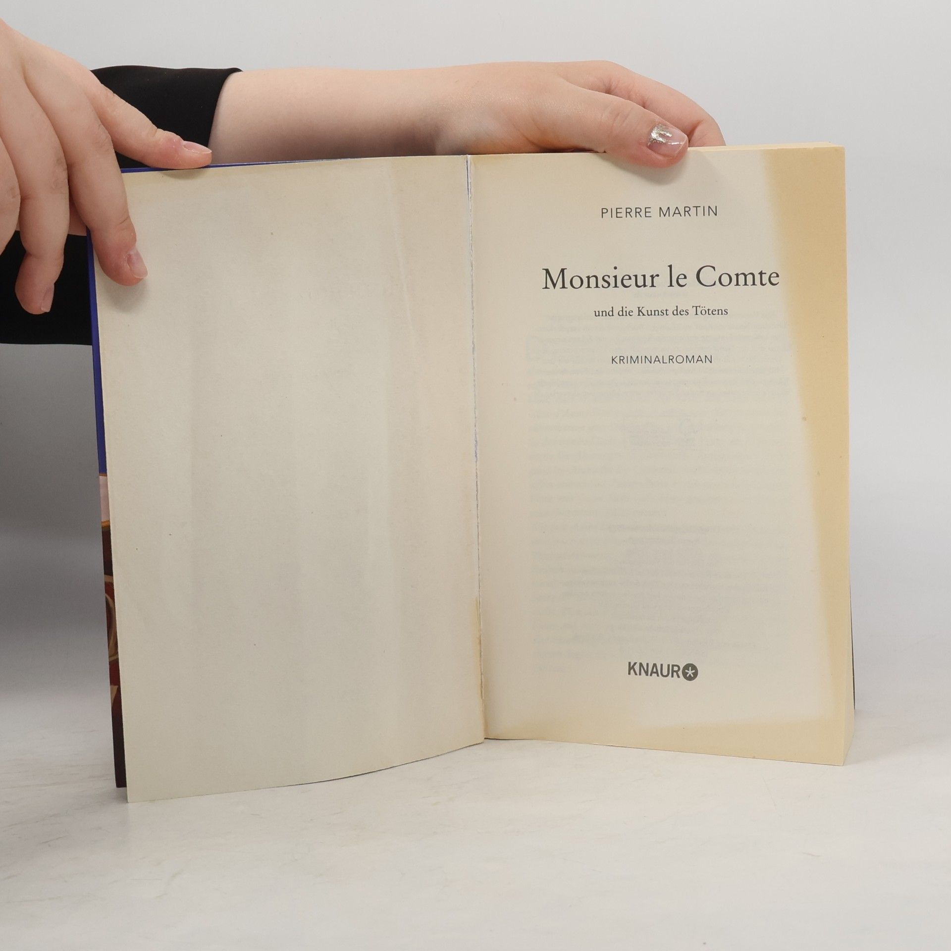 Pierre Martin Monsieur le Comte und die Kunst des Tötens
