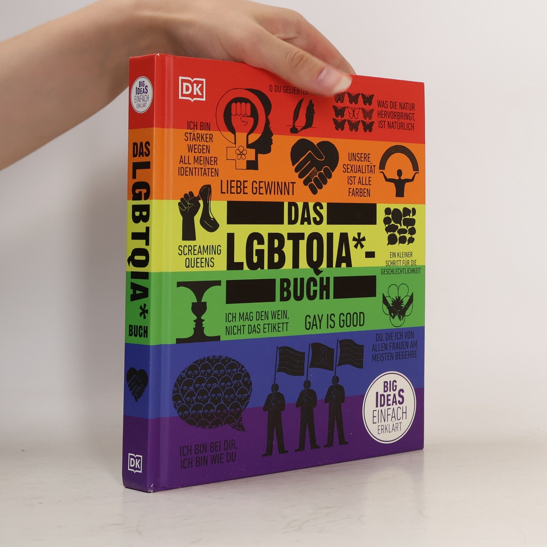 Michael Bronski Big Ideas. Das LGBTQIA*-Buch. Big Ideas – einfach erklärt. Geballtes Wissen über die Geschichte von LGBTQIA*-Menschen, ihre Kultur, wichtige Ereignisse und Meilensteine
