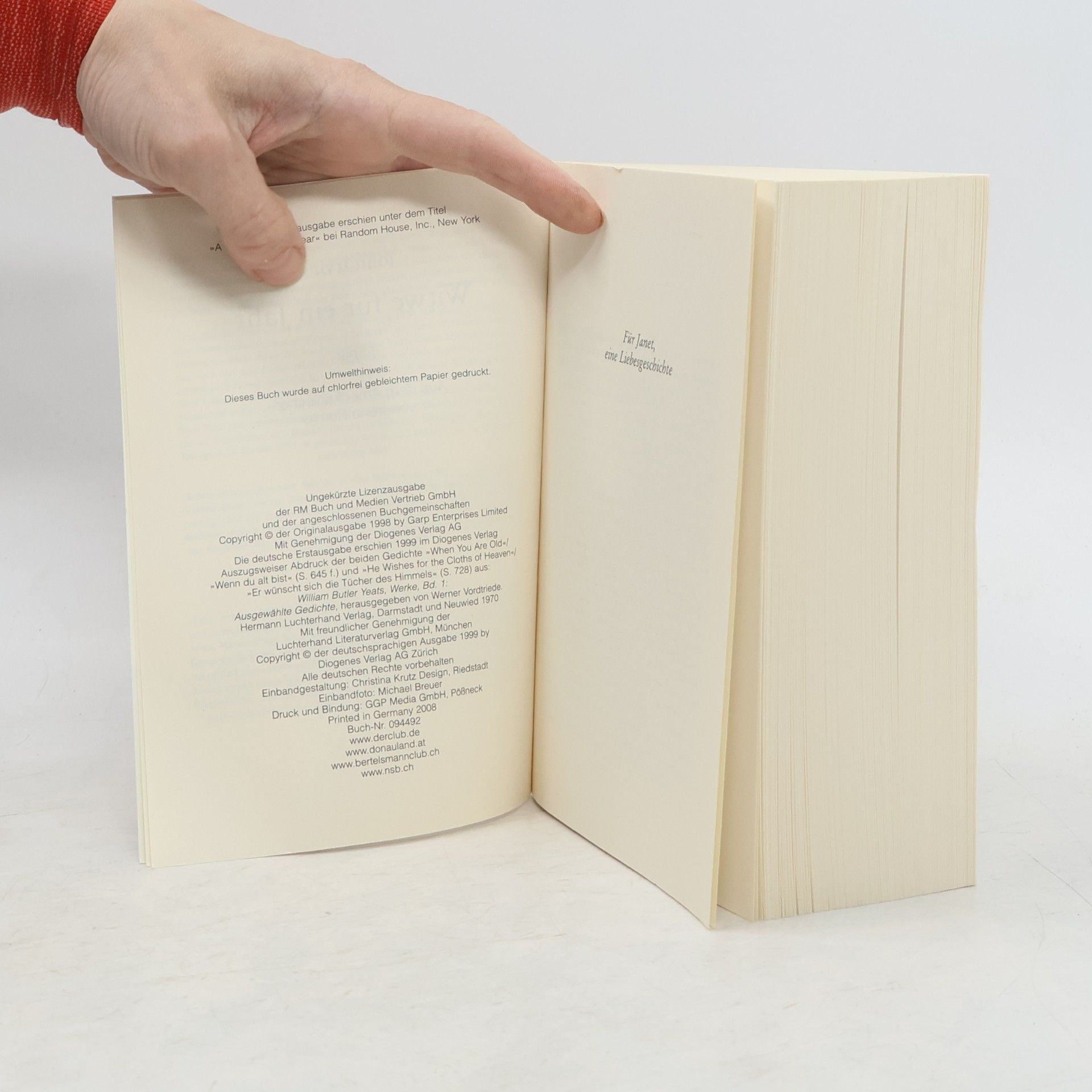 John Irving Witwe für ein Jahr
