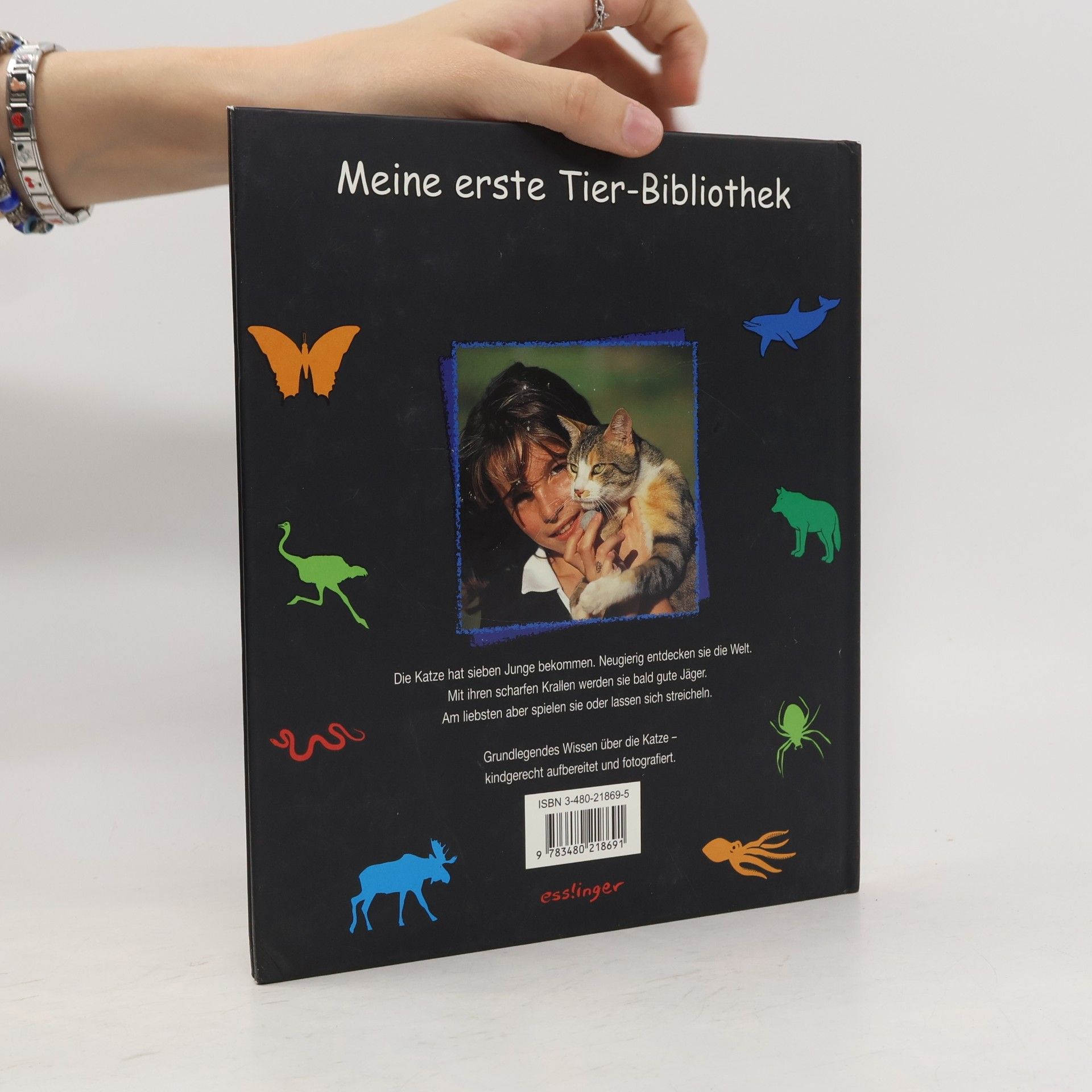Stéphane Frattini Meine erste Tier-Bibliothek: Die Katze
