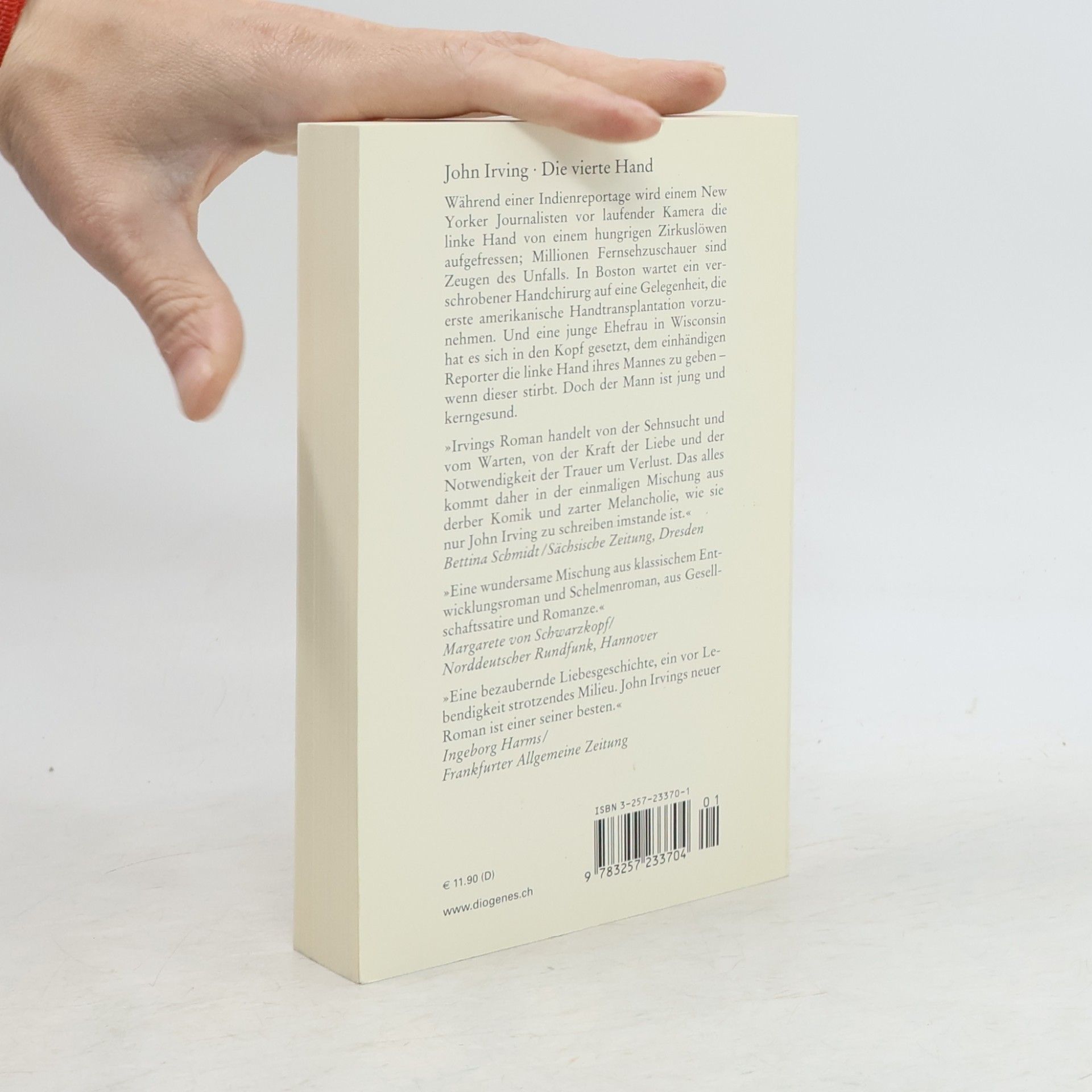 John Irving Die vierte Hand
