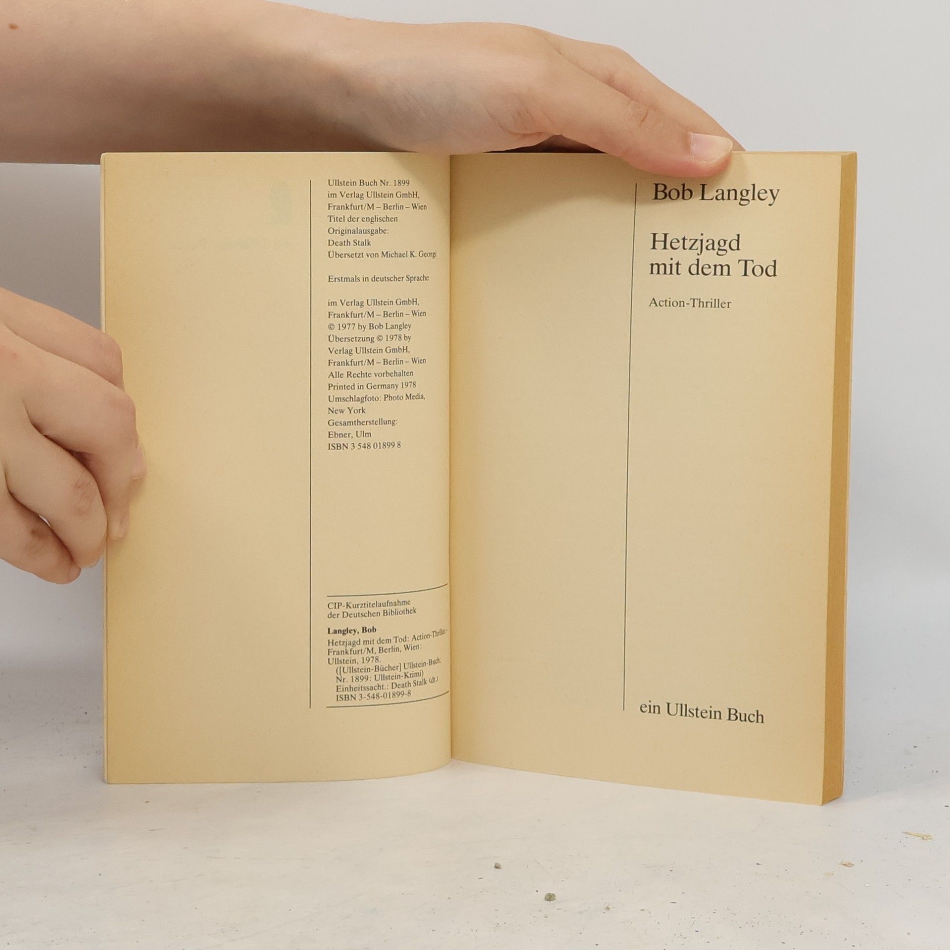 Bob Langley Hetzjagd mit dem Tod