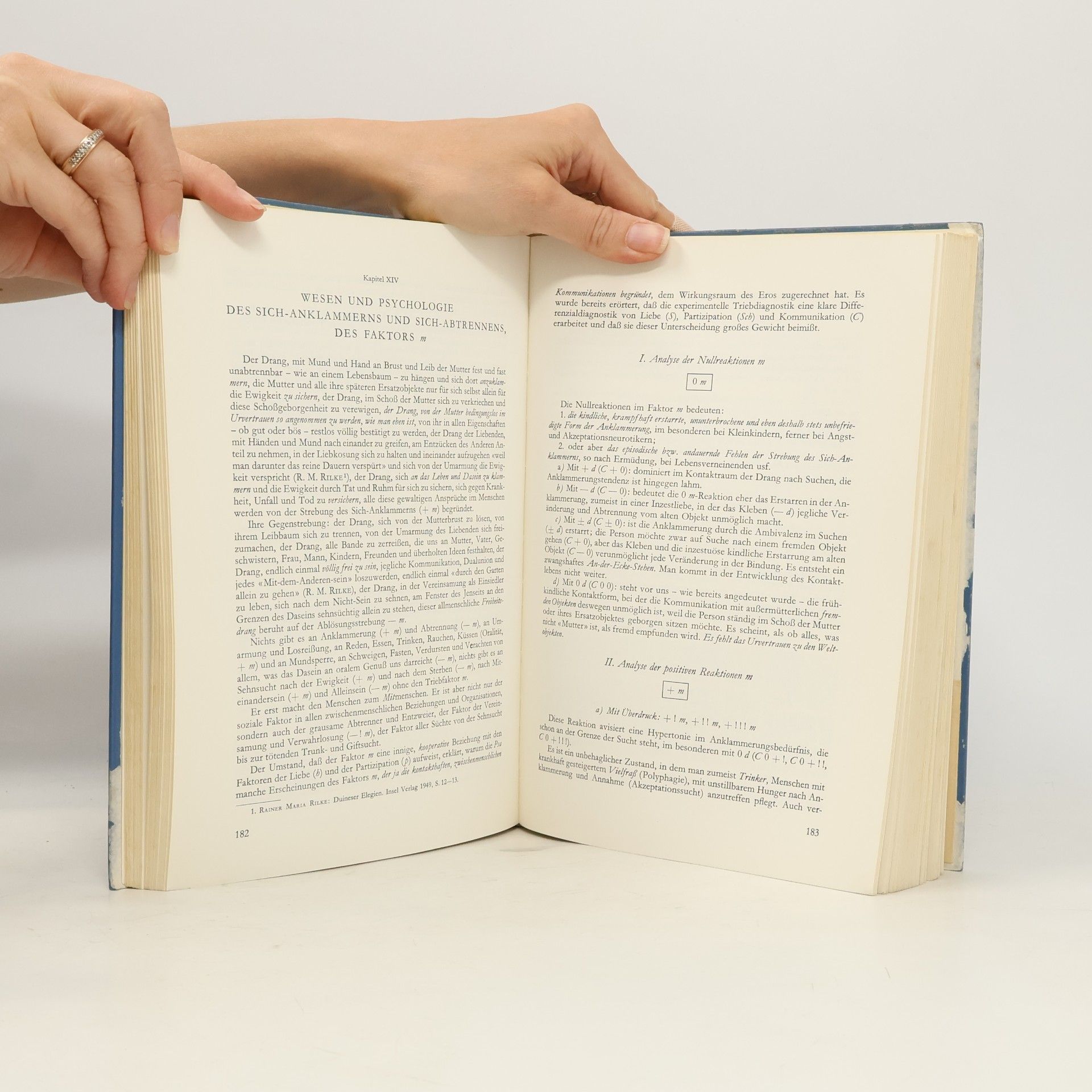 Leopold Szondi Lehrbuch der experimentellen Triebdiagnostik