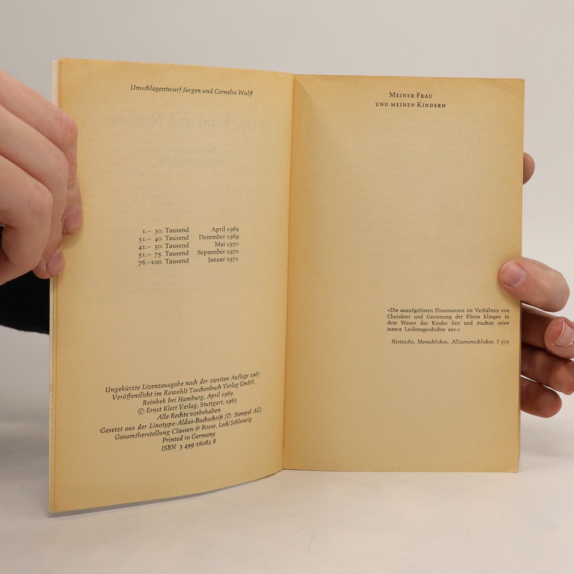 Horst E. Richter Eltern, Kind und Neurose