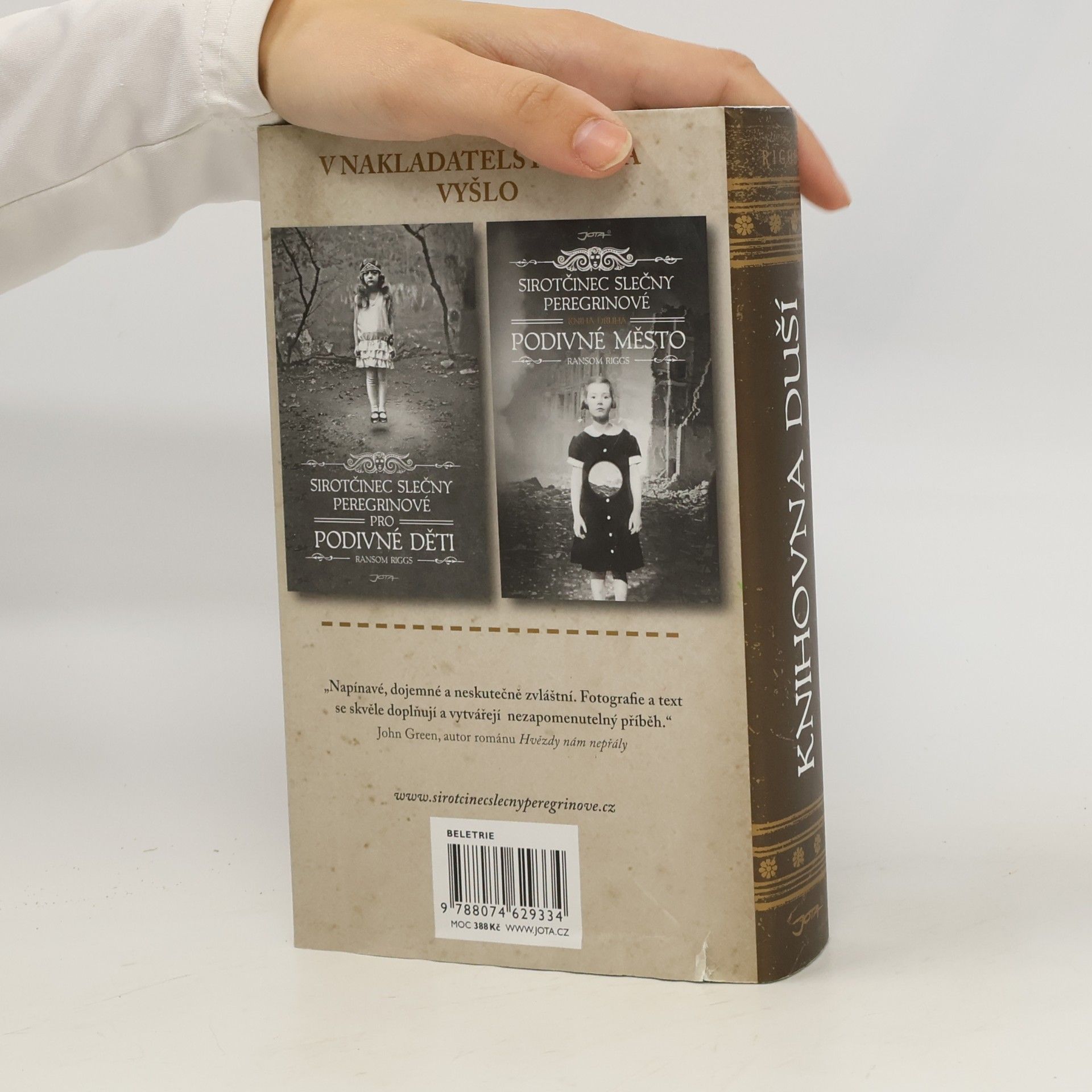 Ransom Riggs Knihovna duší