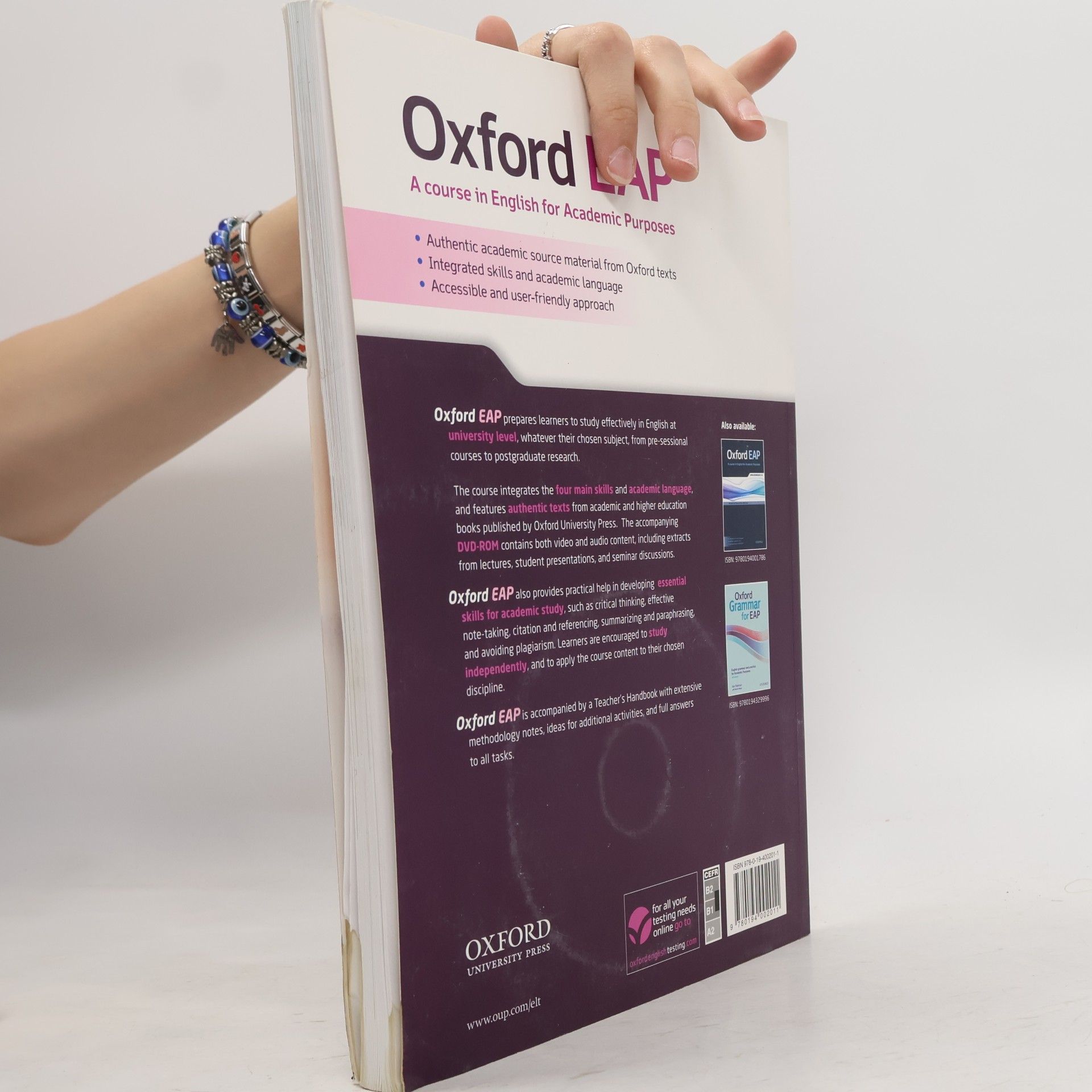Louis Rogers Oxford EAP : a course in English for academic purposes. Intermediate