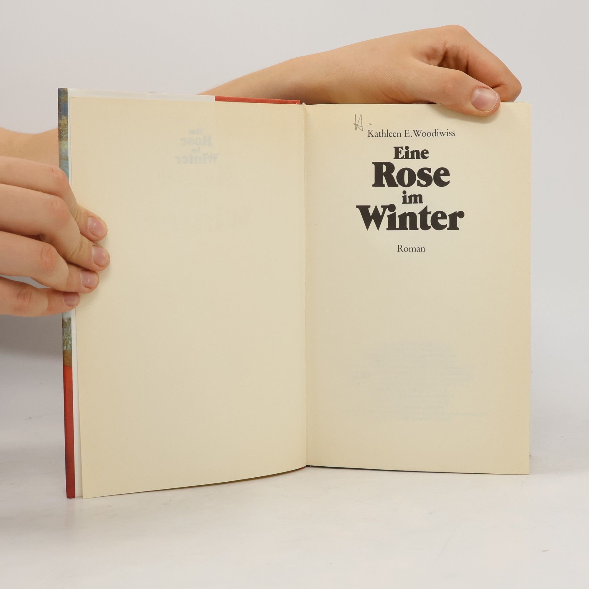 Kathleen E. Woodiwiss Eine Rose im Winter