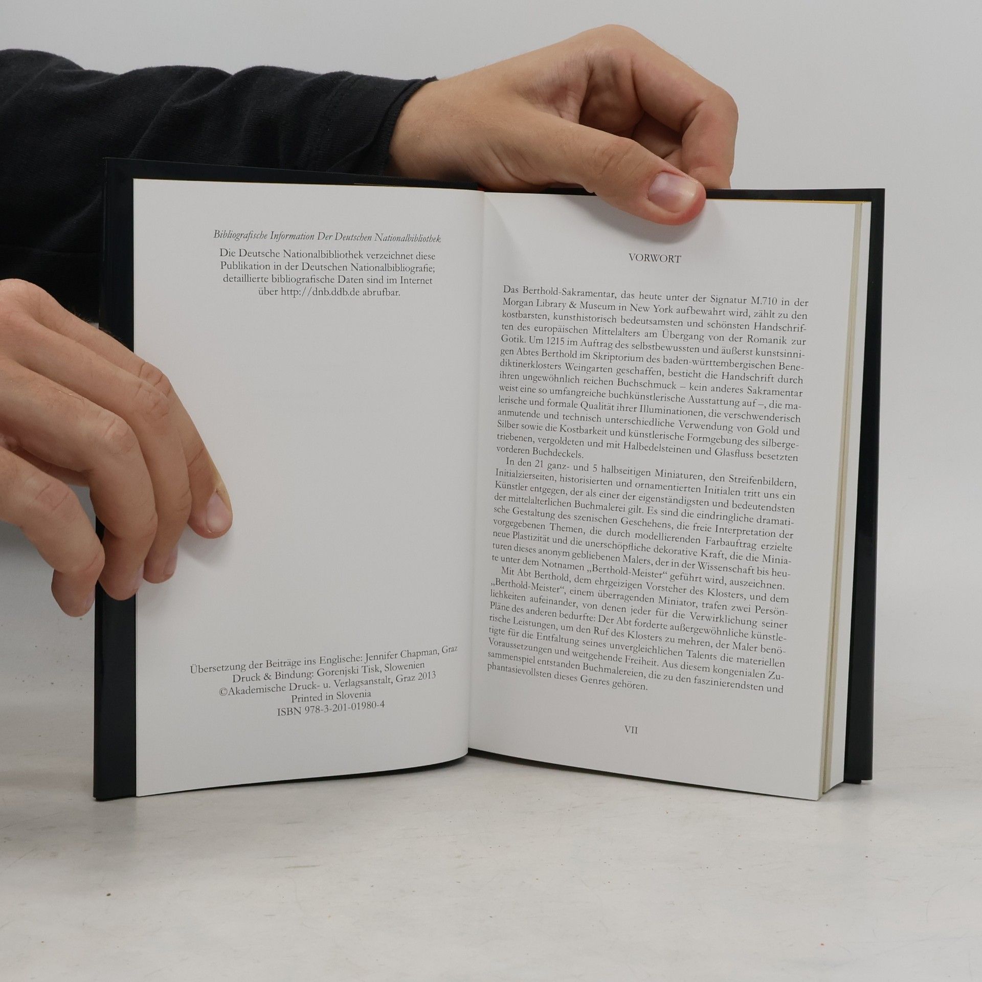 Marcel Thomas Glanzlichter der Buchkunst - 22/1: Das Berthold Sakramentar