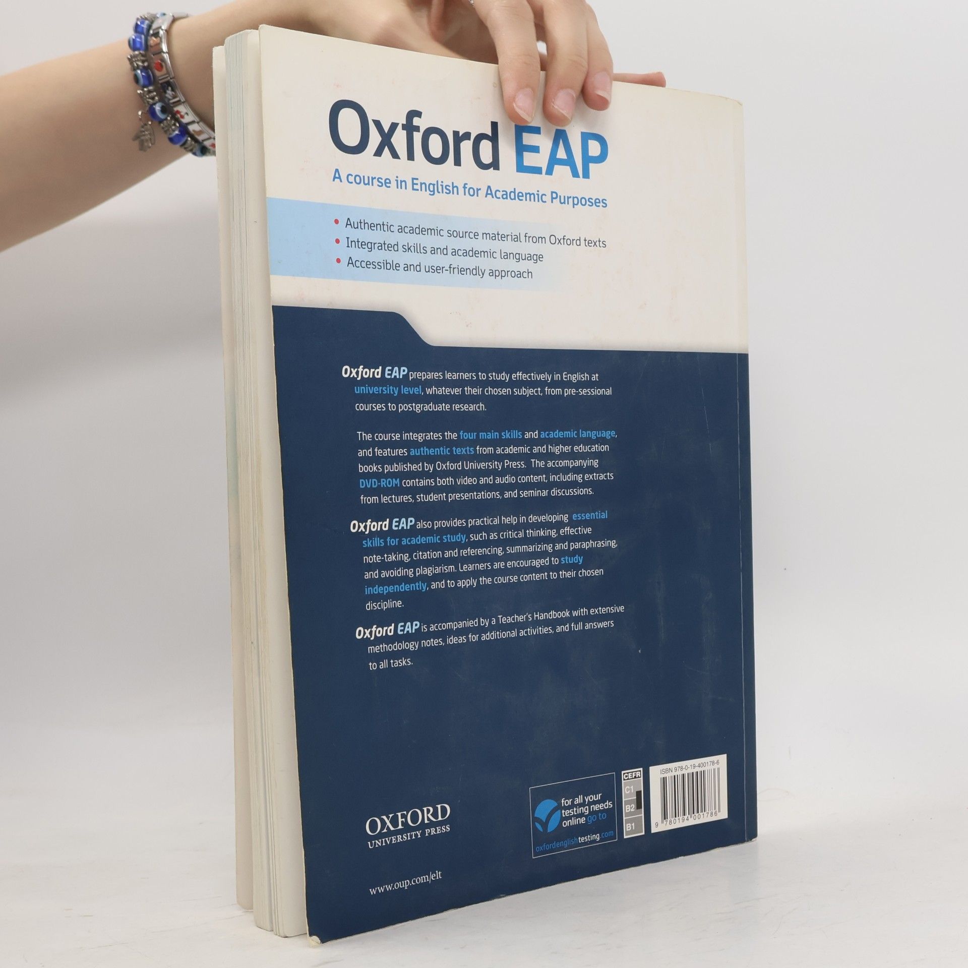 Kolektiv autorů Oxford EAP. A Course In English For Academic Purposes