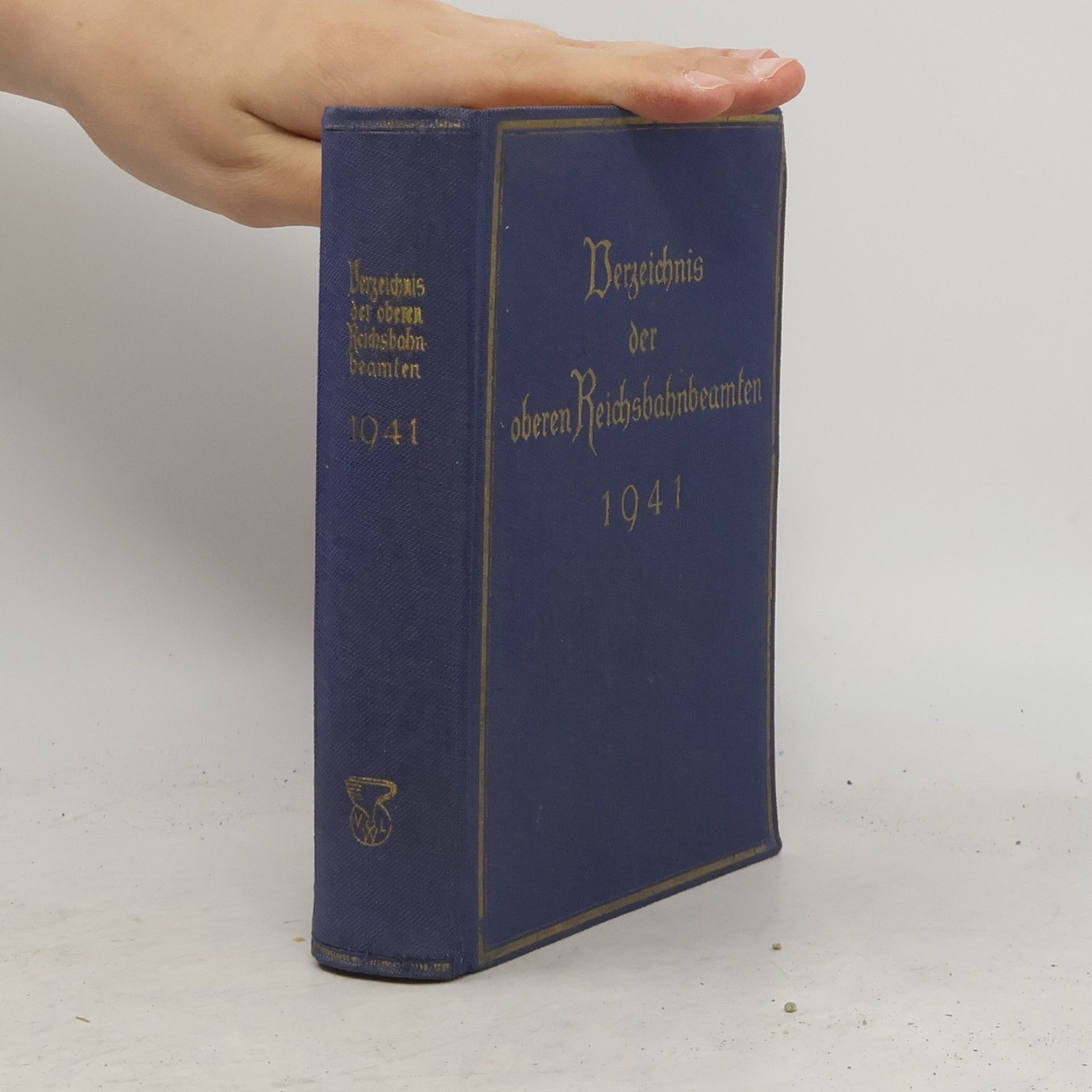kolektiv Verzeichnis der oberen Reichsbahnbeamten 1941