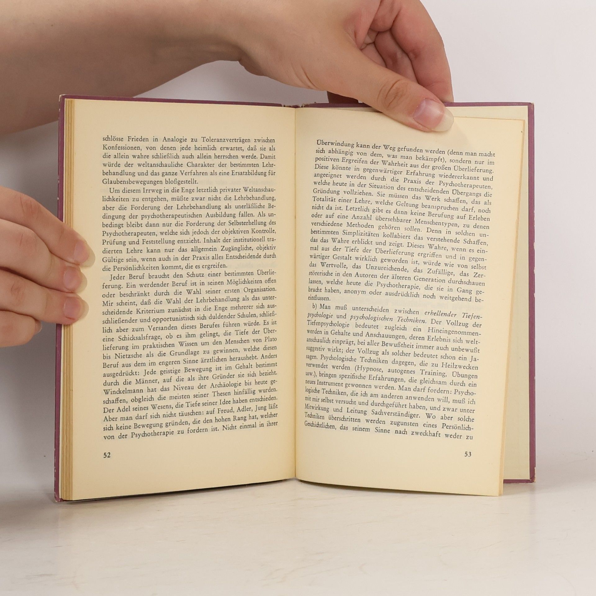Karl Jaspers Wesen und Kritik der Psychoterapie