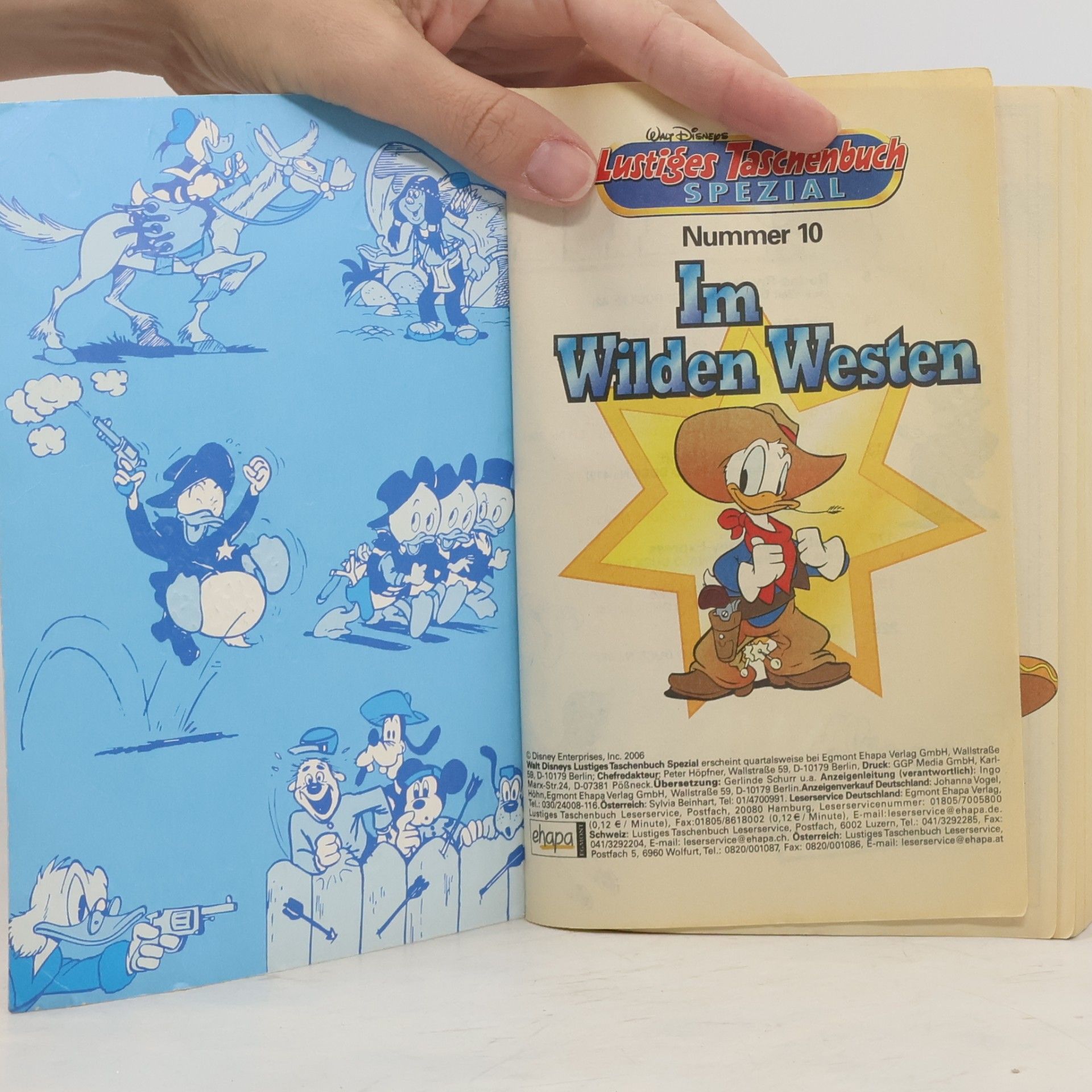 Walt Disney Lustiges Taschenbuch Spezial 10. Im Wilden Westen