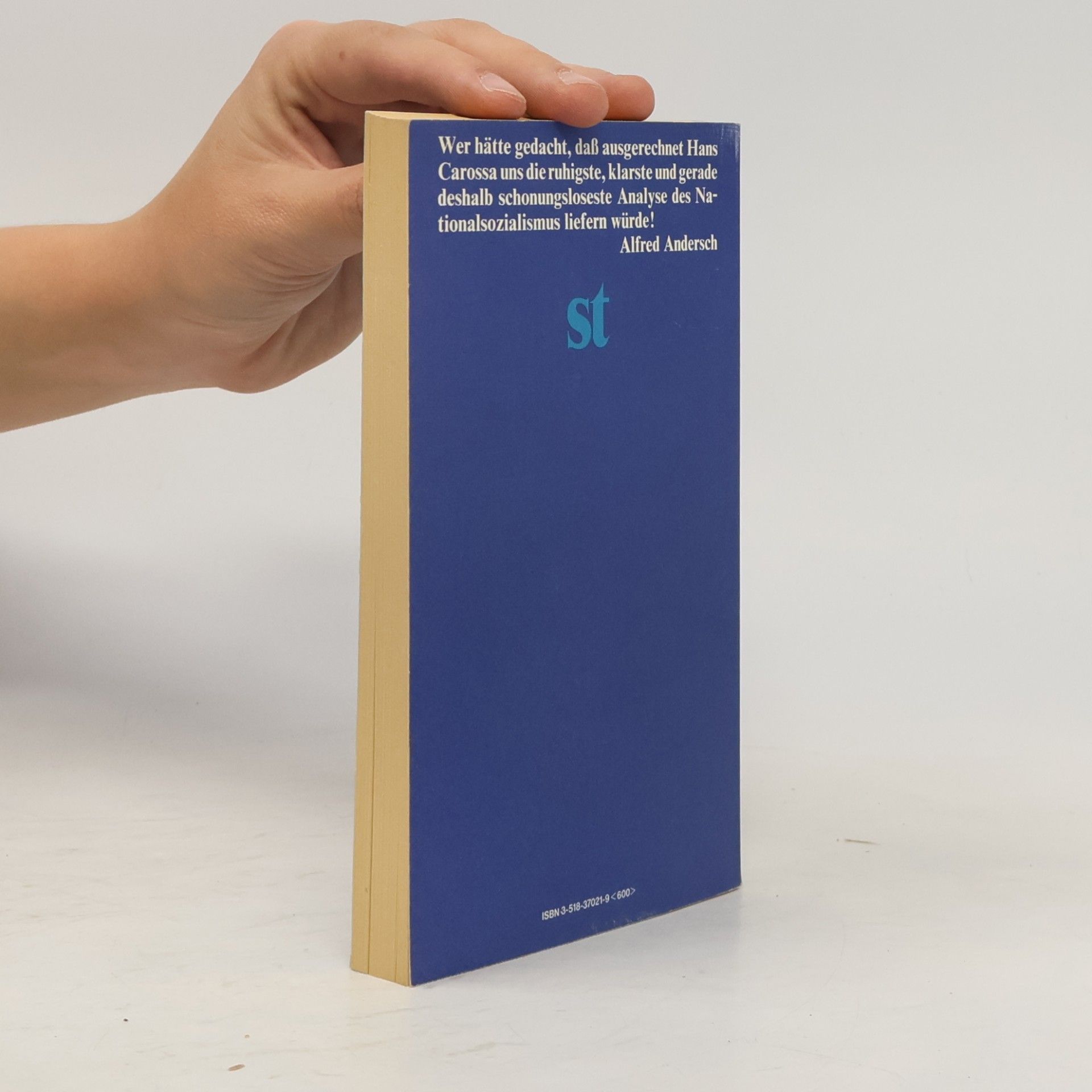 Hans Carossa Suhrkamp Taschenbuch - 521: Ungleiche Welten