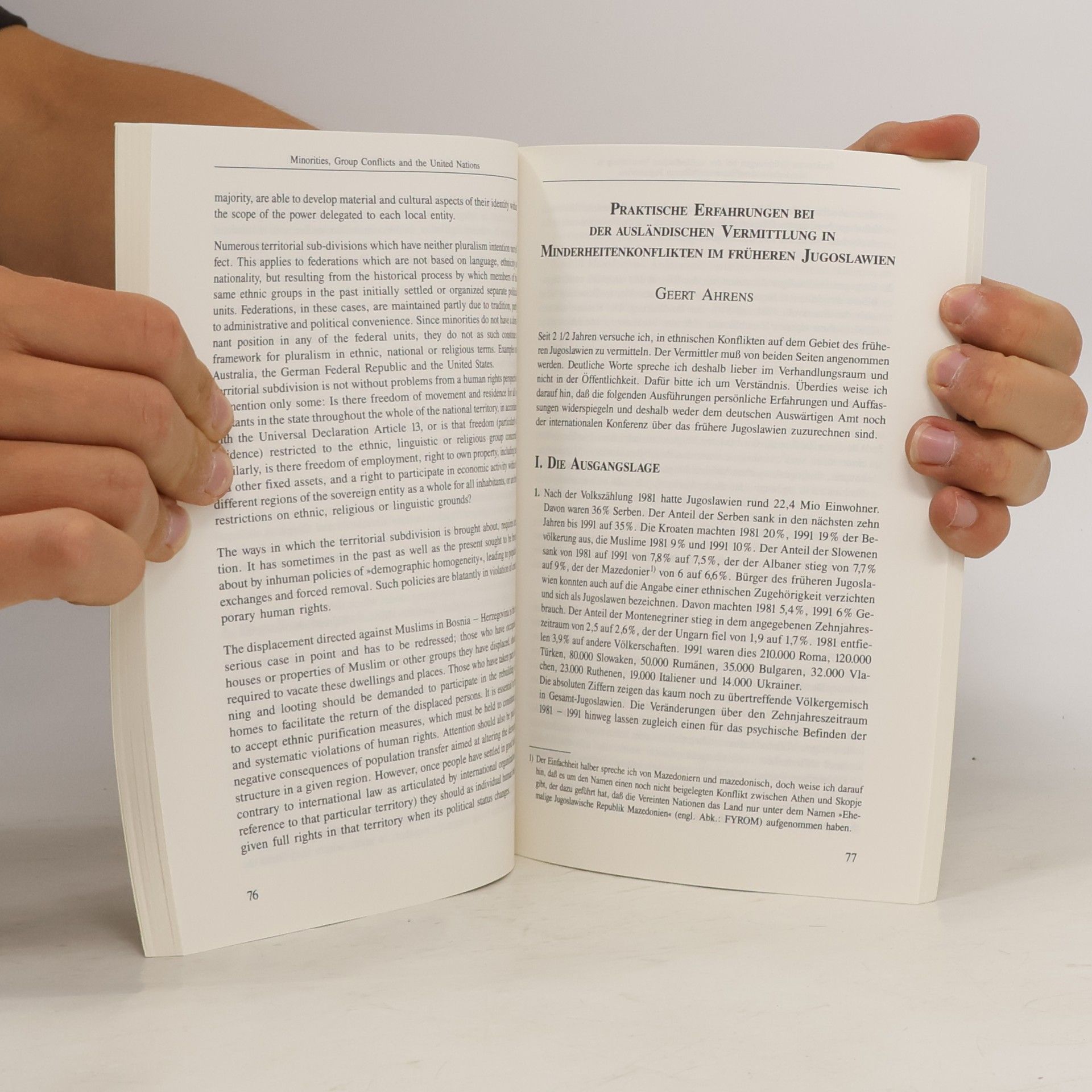 Ekkehard Hetzke Schriftenreihe zur Neuen Sicherheitspolitik - 7: Weltweite und europäische Sicherheit im Spannungsfeld von Souveränität und Minderheitenschutz