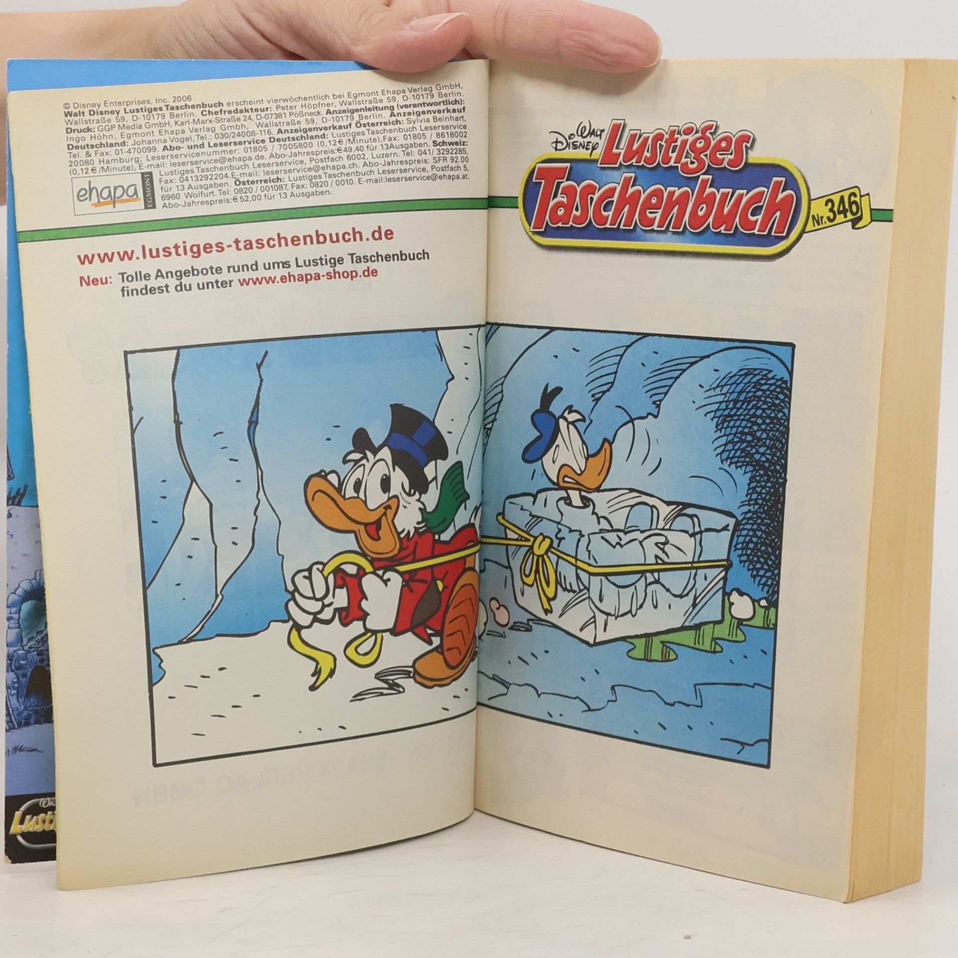 Walt Disney Lustiges Taschenbuch 346. Wo ist Donald Duck?