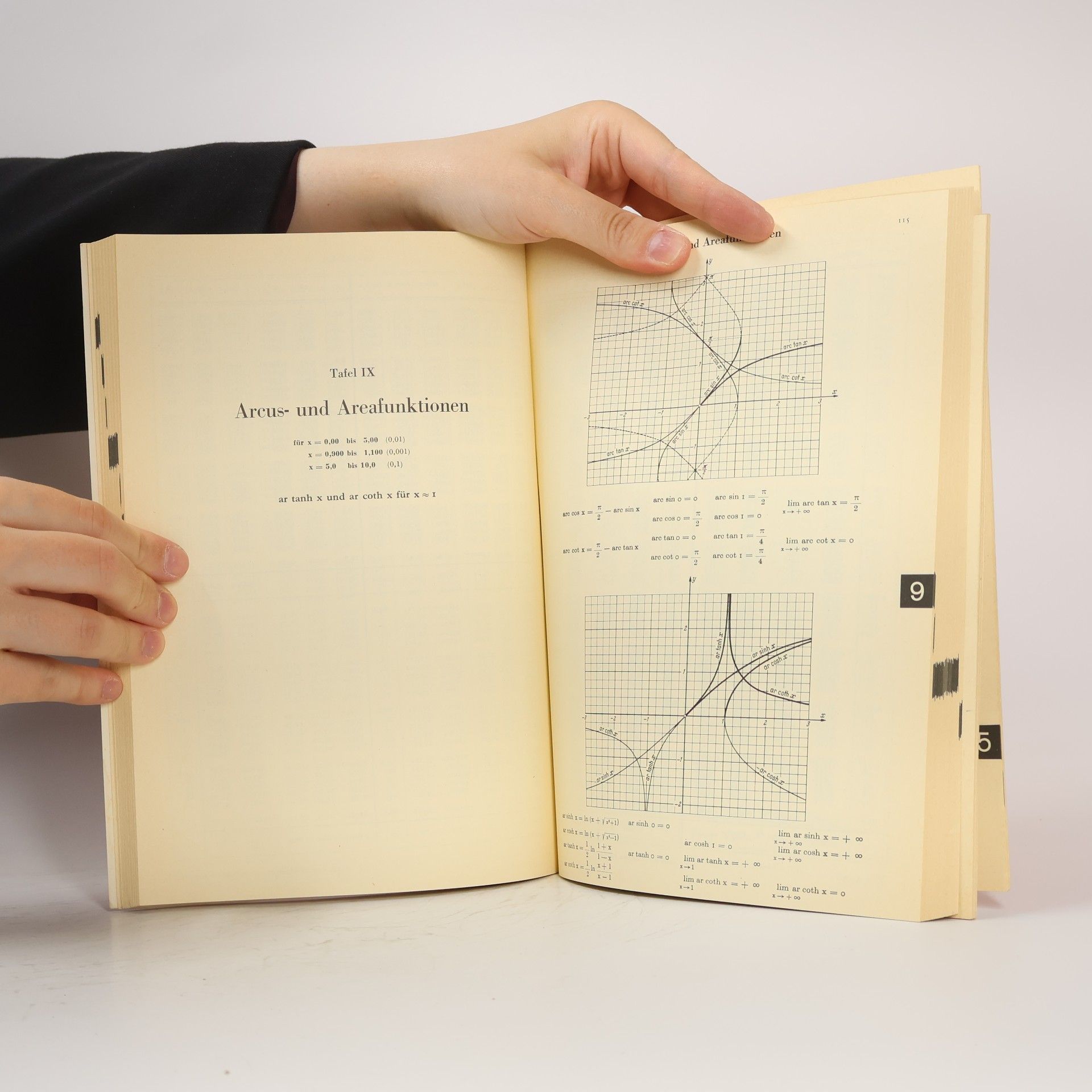 Alfred Vogel Funktionentafeln und statistische Tabellen