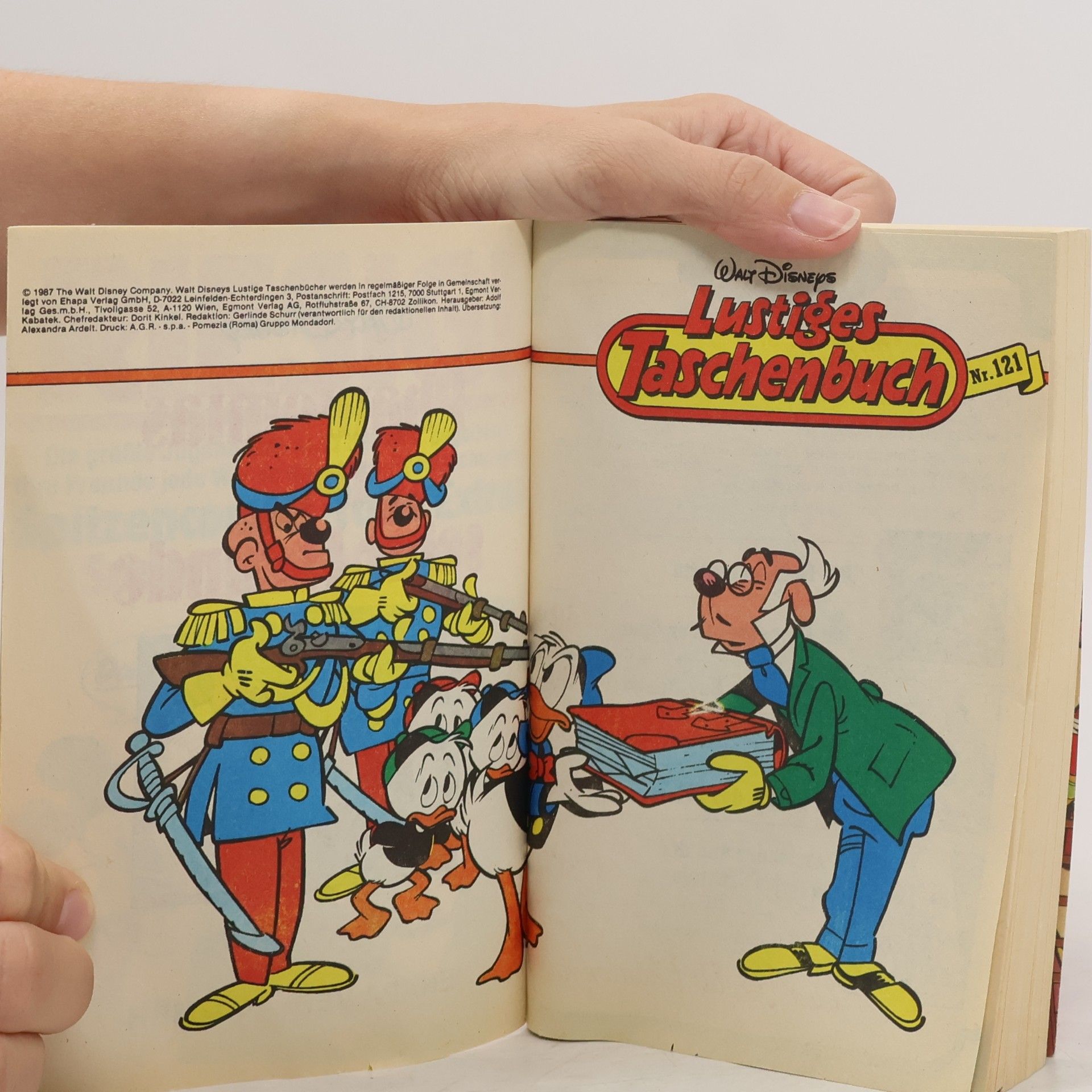 Walt Disney Lustiges Taschenbuch 121. Phantomias und seine Freunde Lustiges