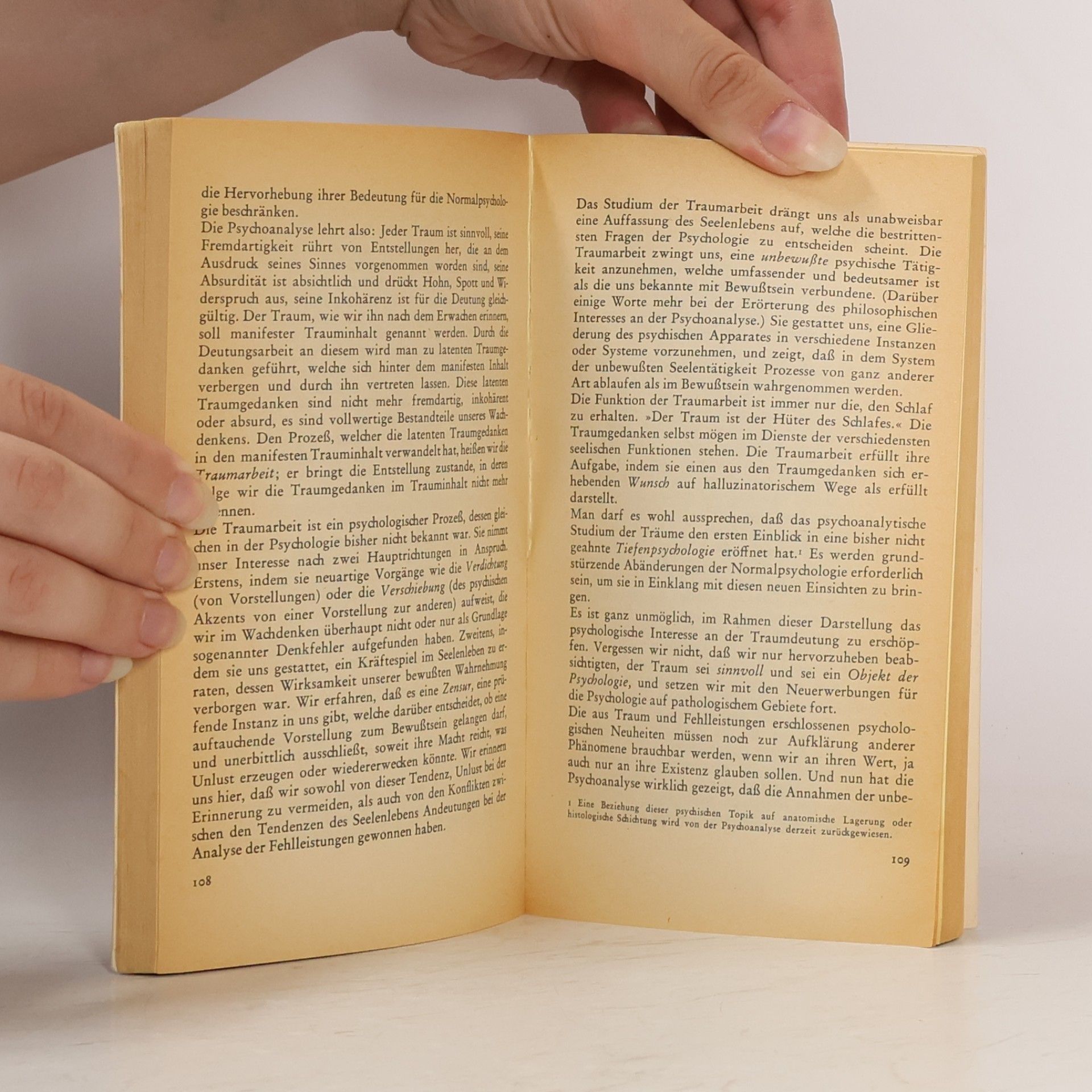 Sigmund Freud Darstellung der Psychoanalyse