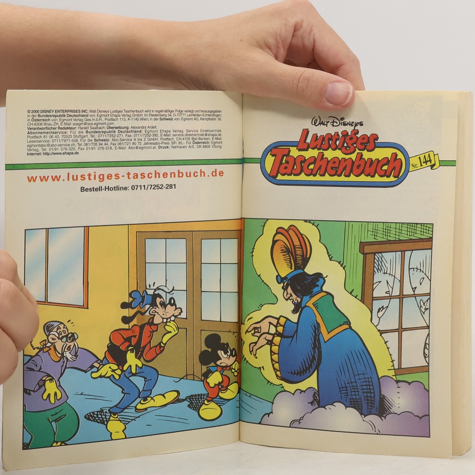 Walt Disney Lustiges Taschenbuch. Nr. 144