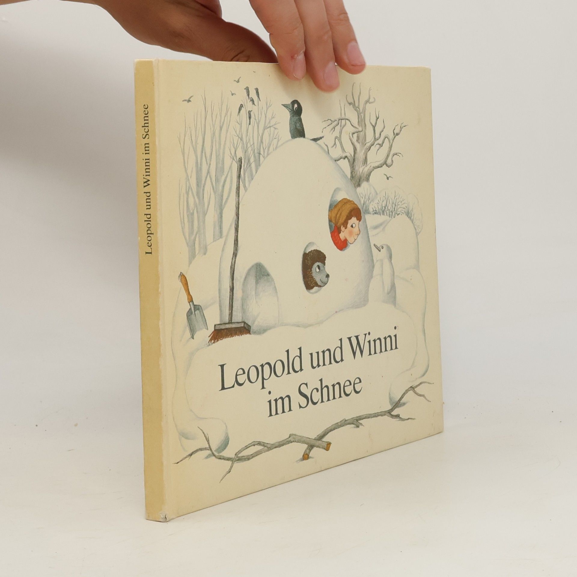 Ingeborg Feustel Leopold und Winni im Schnee