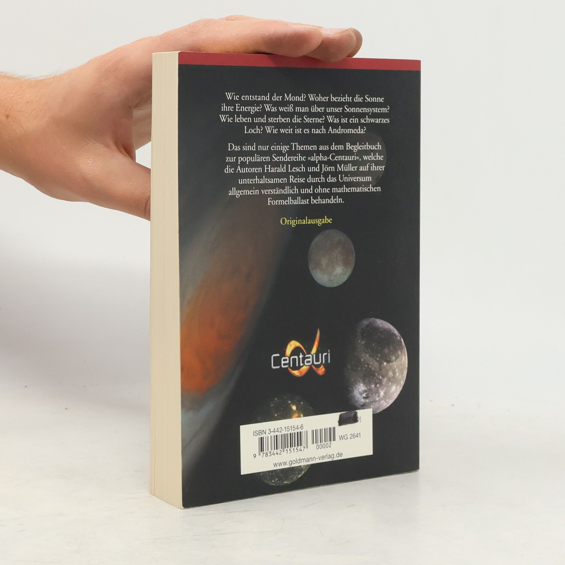 Harald Lesch Kosmologie für Fußgänger