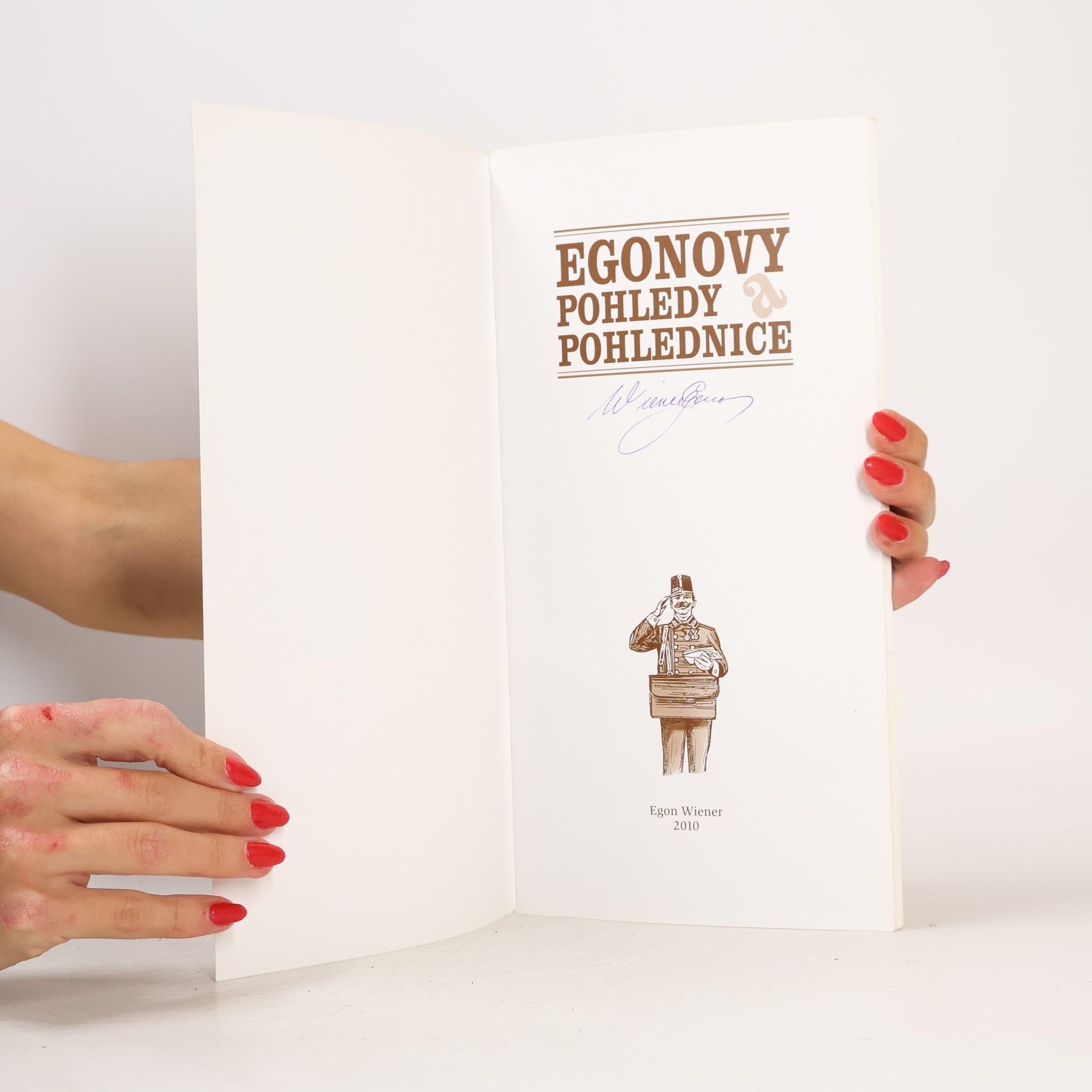 Egon Wiener Egonovy pohledy a pohlednice