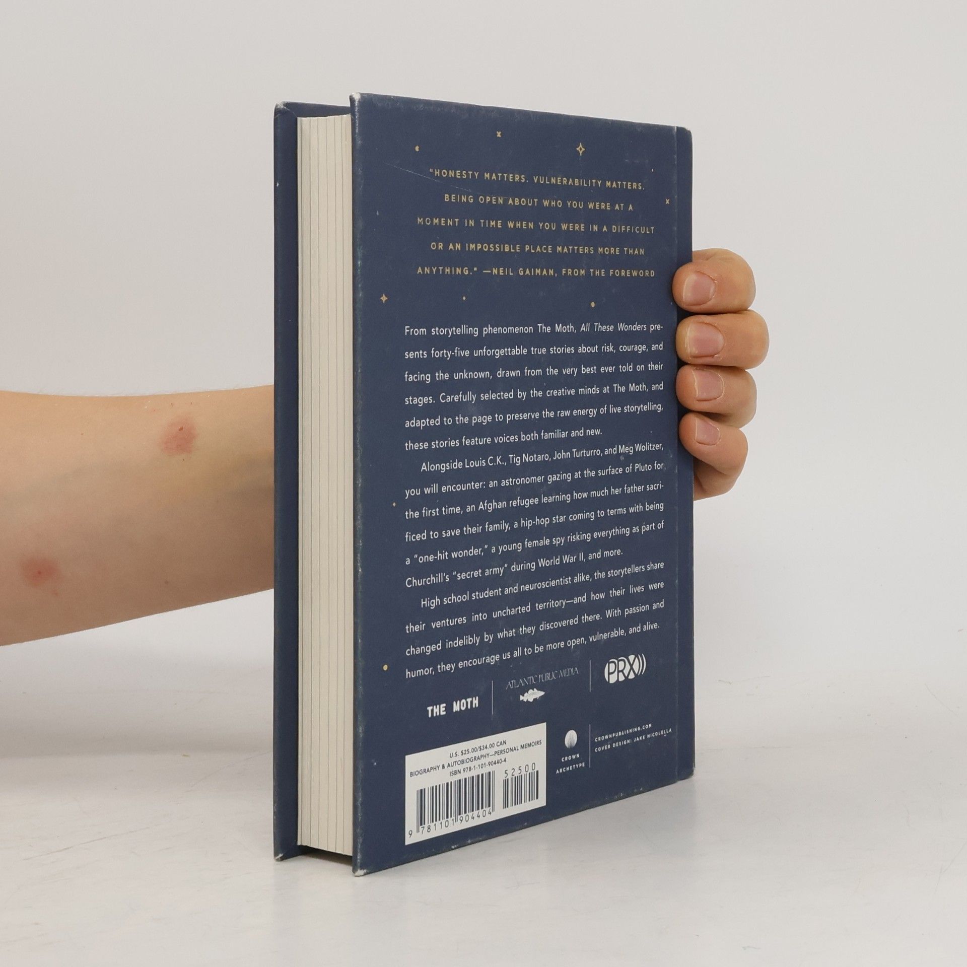 Neil Gaiman The Moth Presents All These Wonders