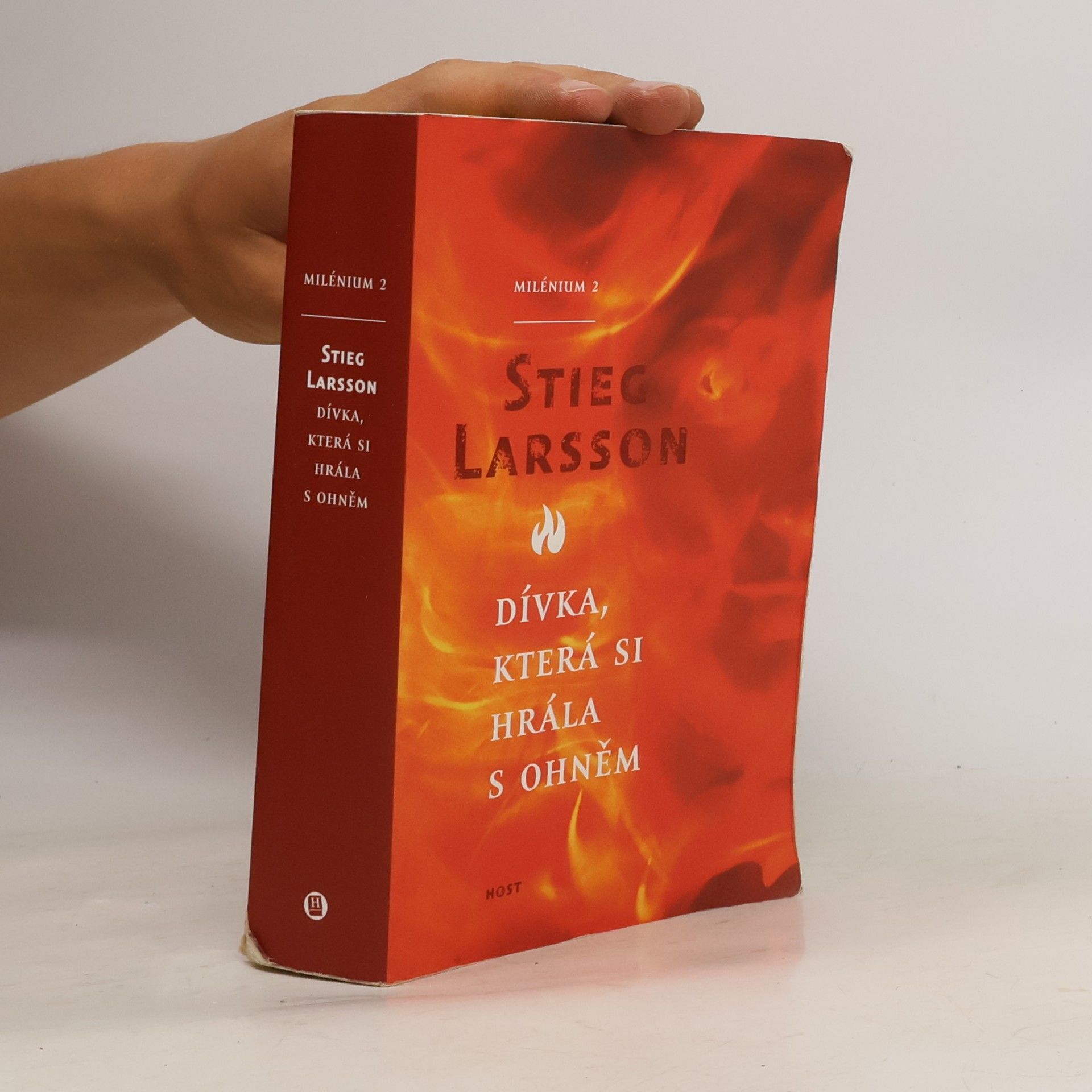 Stieg Larsson Dívka, která si hrála s ohněm