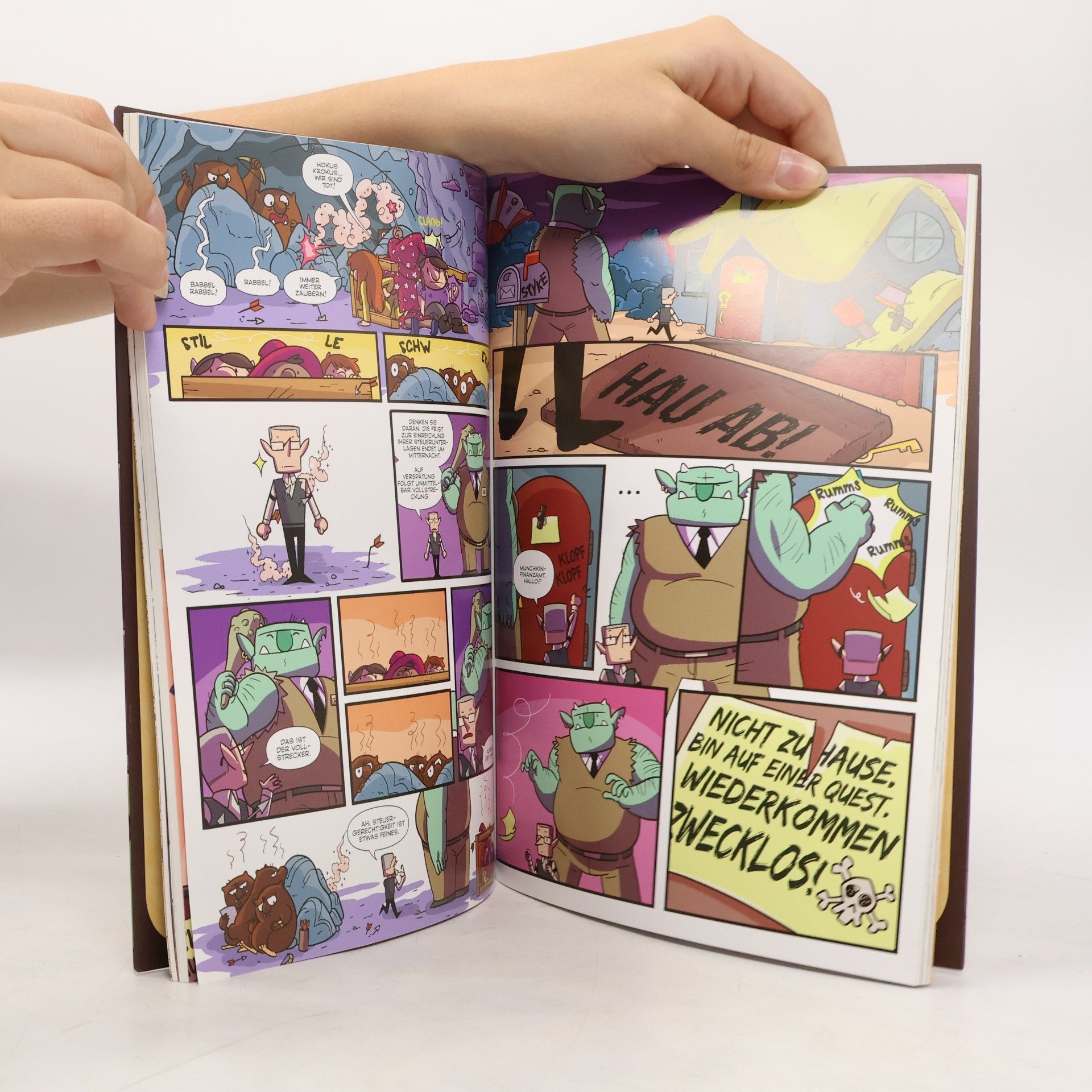 Tom Sidell Munchkin 02: Der offizielle Comic zum Kult-Kartnespiel von Pegasus