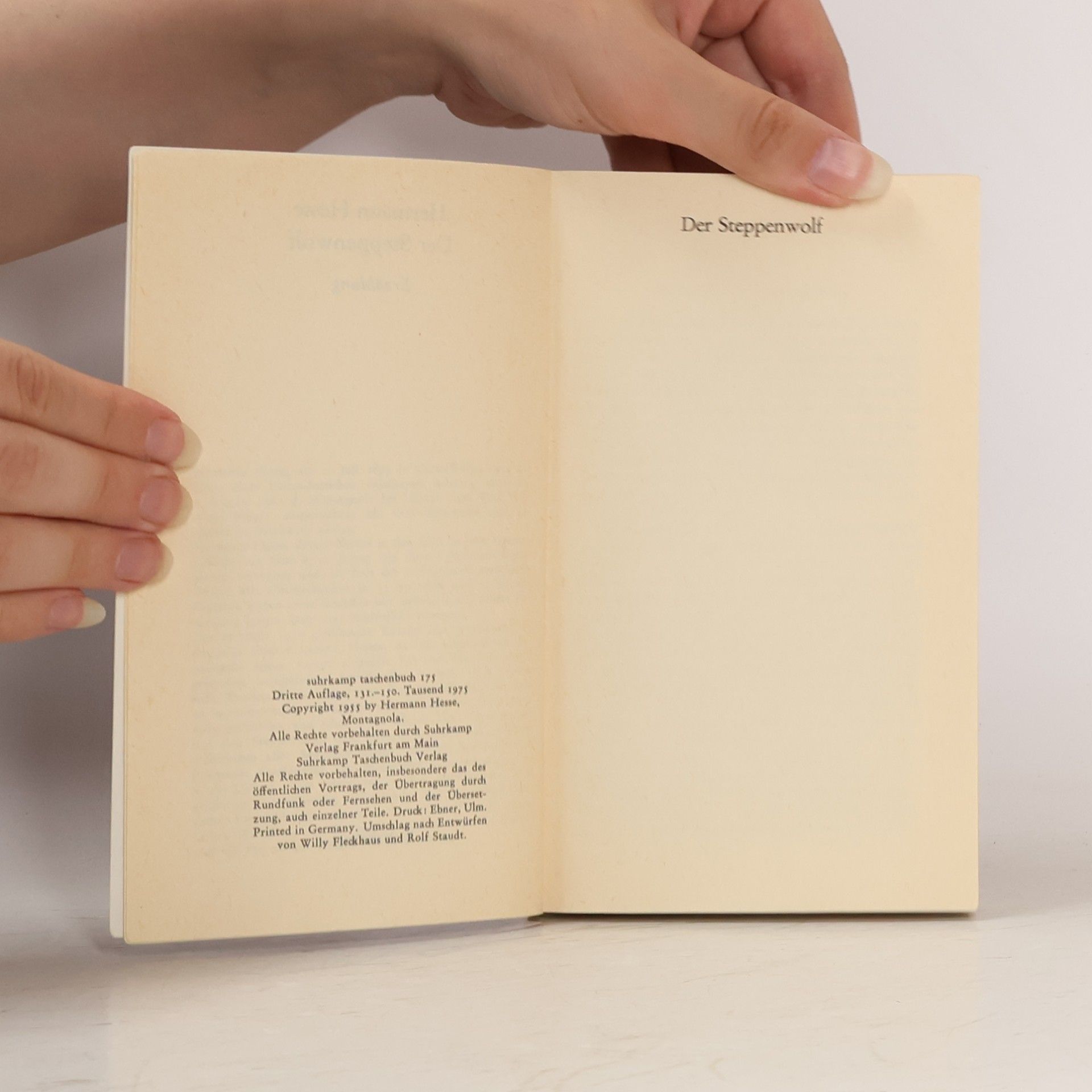 Hermann Hesse Der Steppenwolf