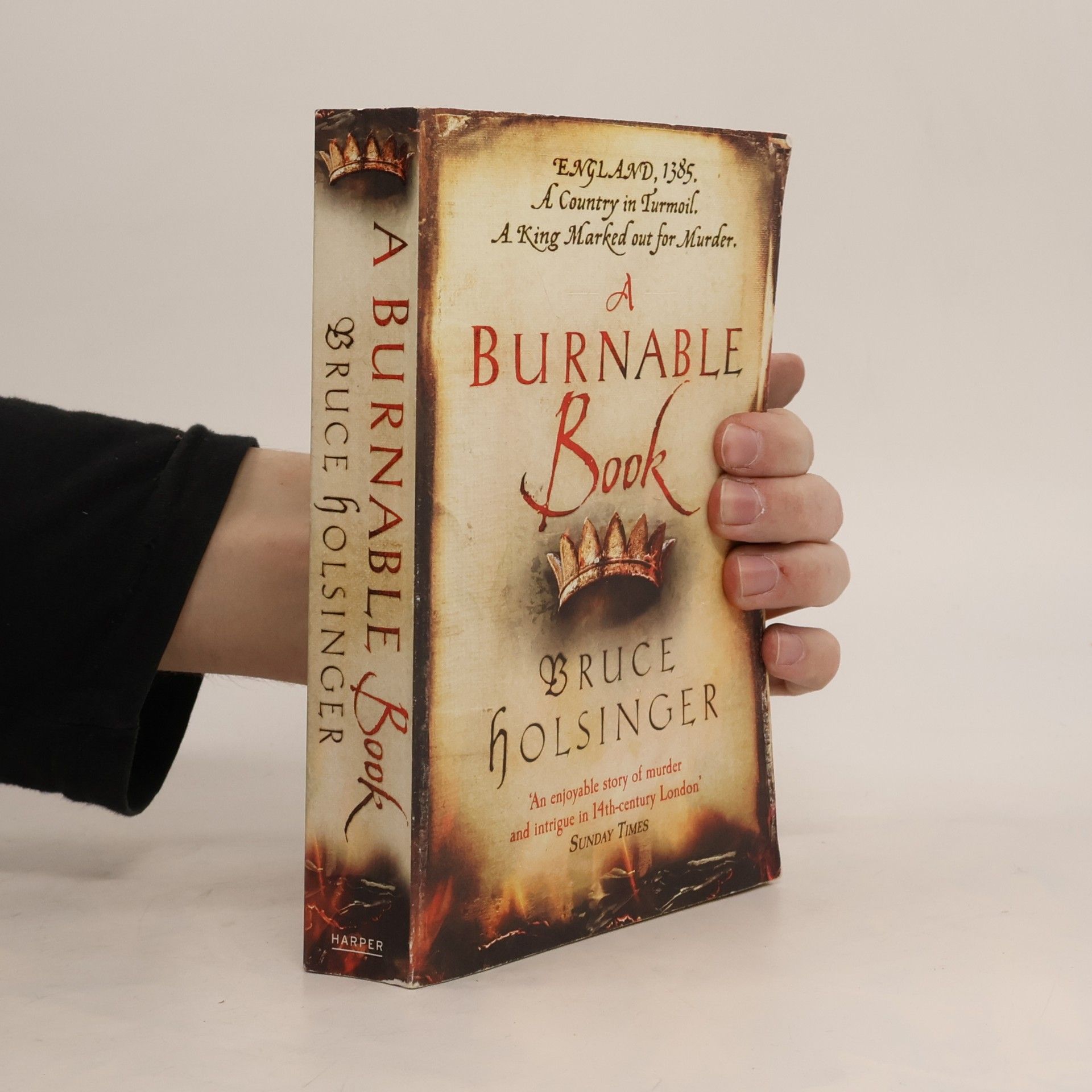 Bruce W. Holsinger A Burnable Book