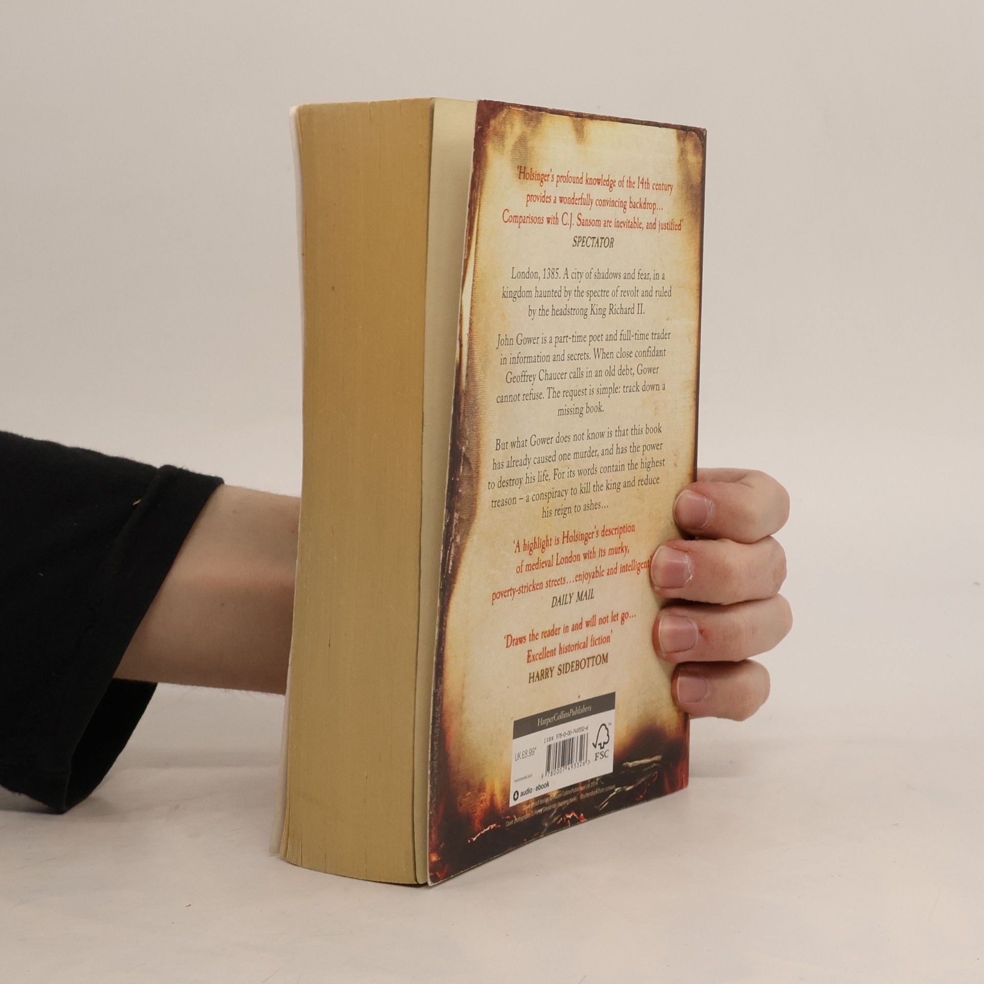 Bruce W. Holsinger A Burnable Book