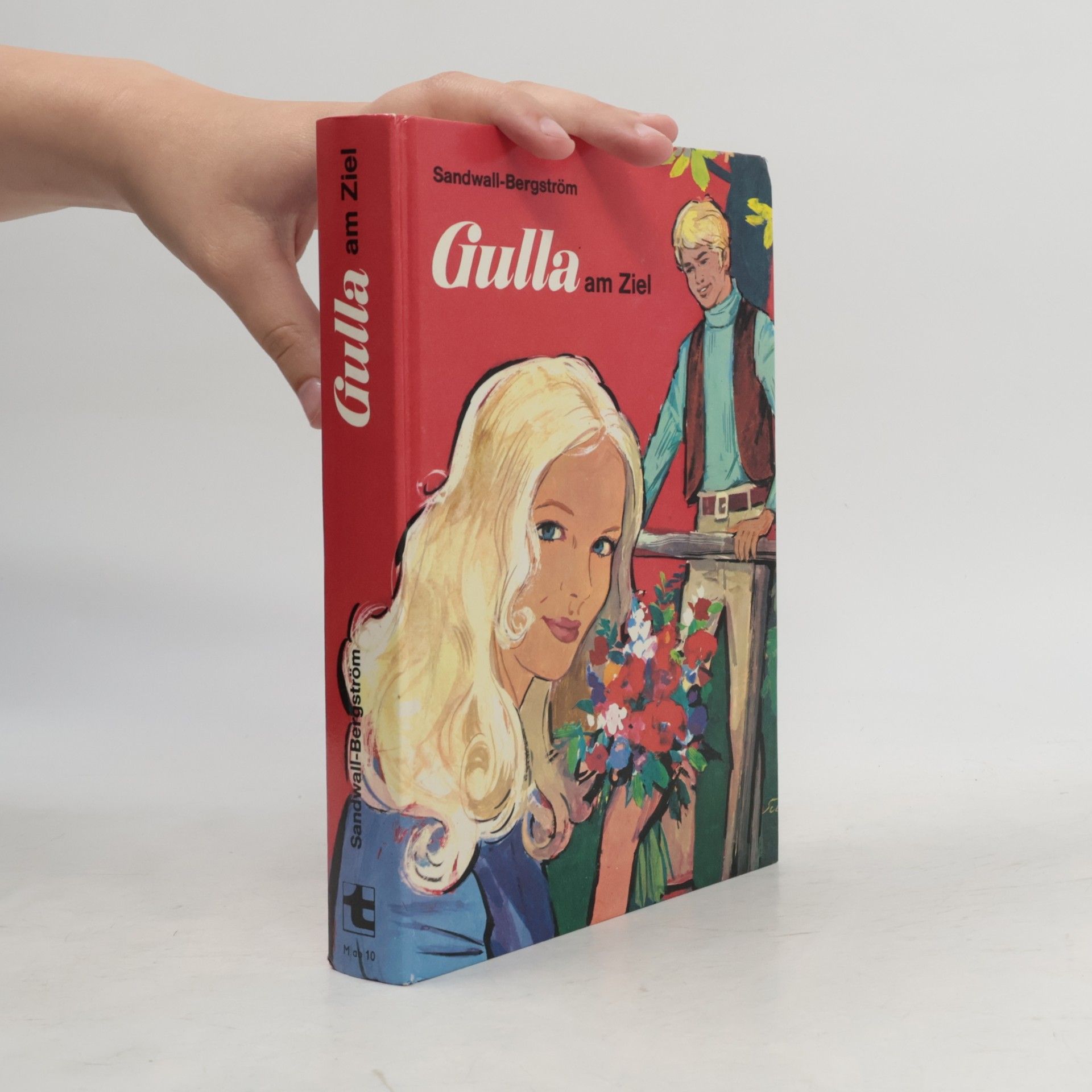 Martha Sandwall-Bergström Gulla am Ziel