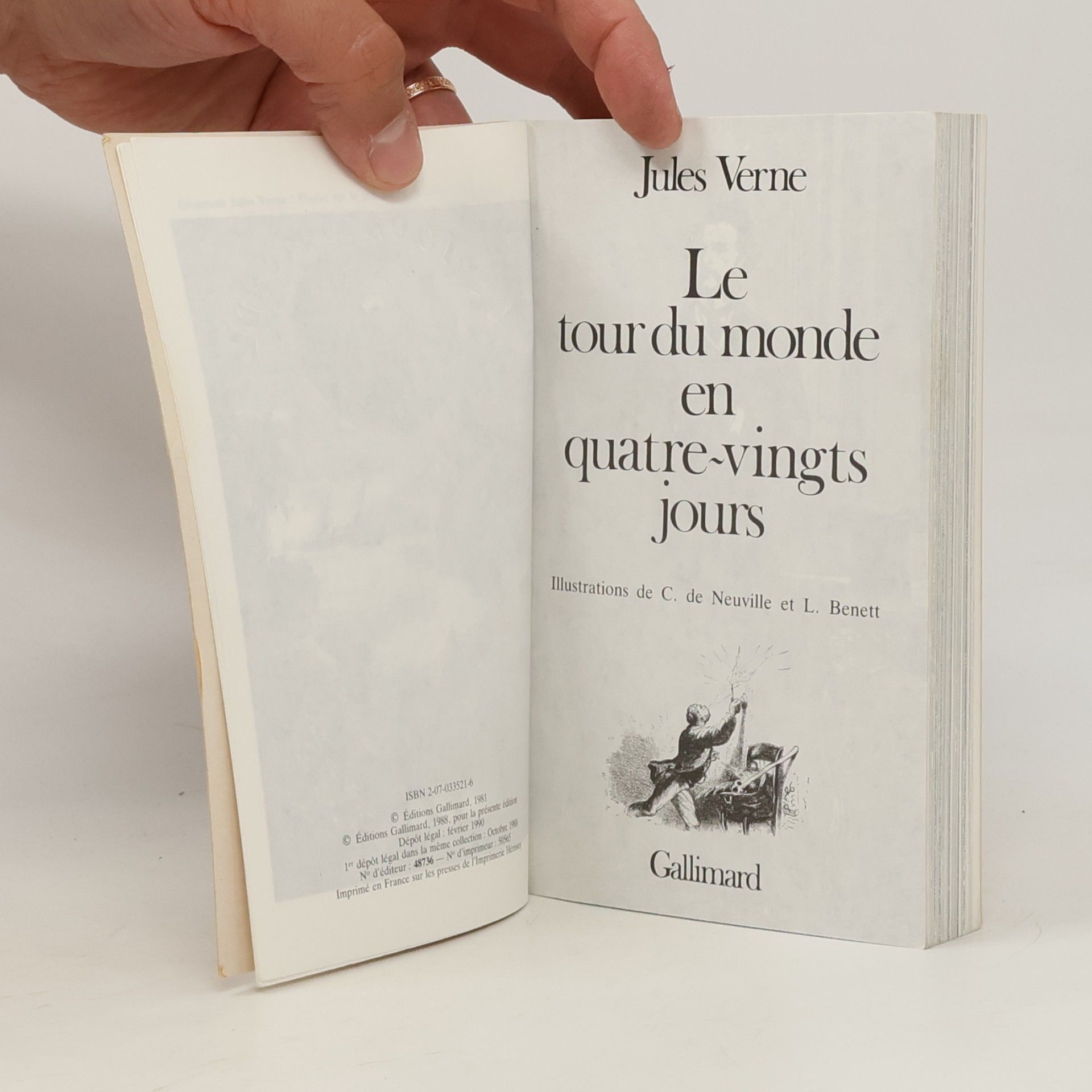 Jules Verne Le tour du monde en quatre-vingts jours