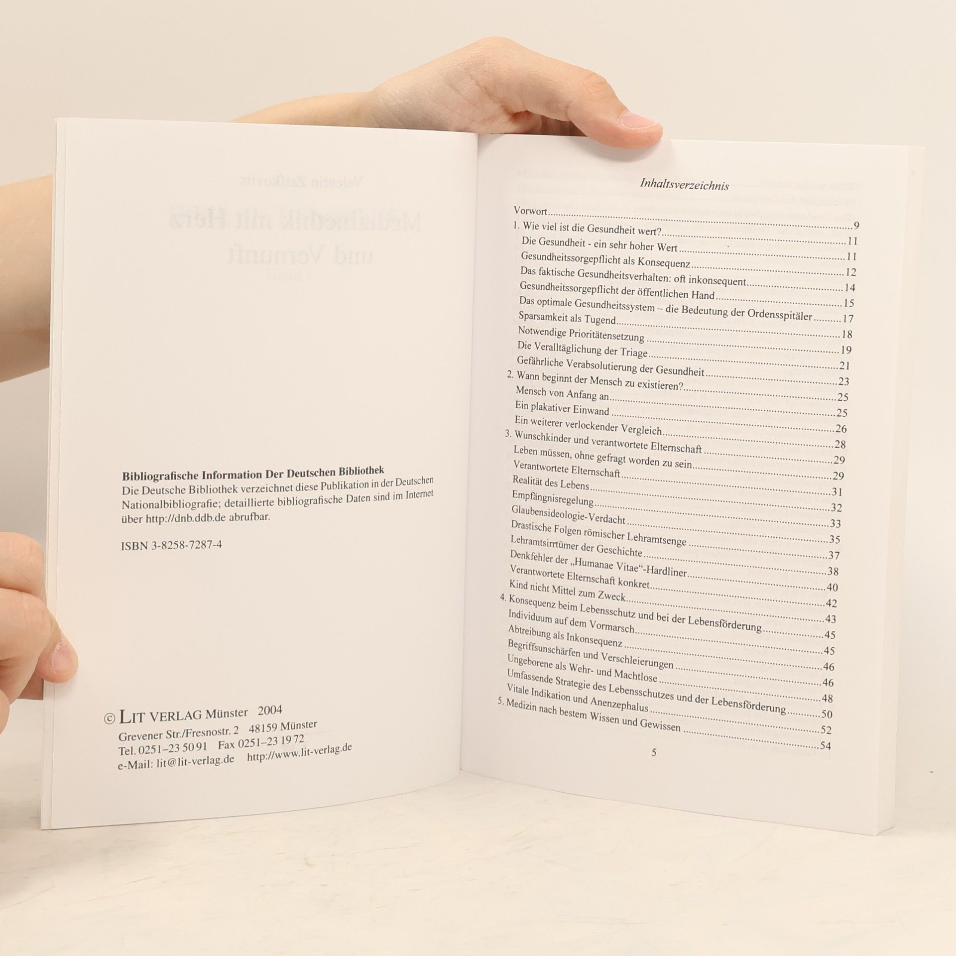 Valentin Zsifkovits Medizinethik mit Herz und Vernunft