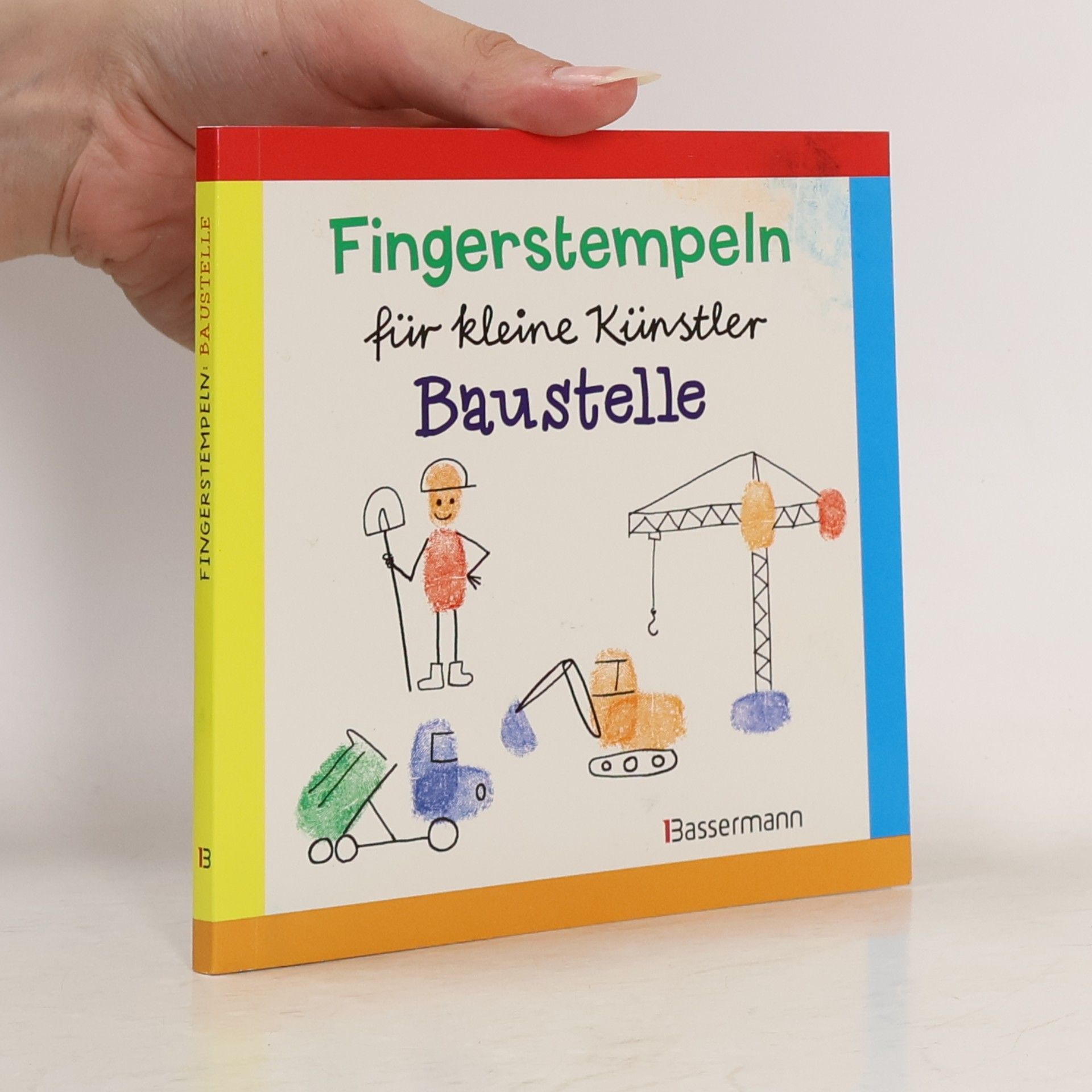 Norbert Pautner Fingerstempeln für kleine Künstler - Baustelle