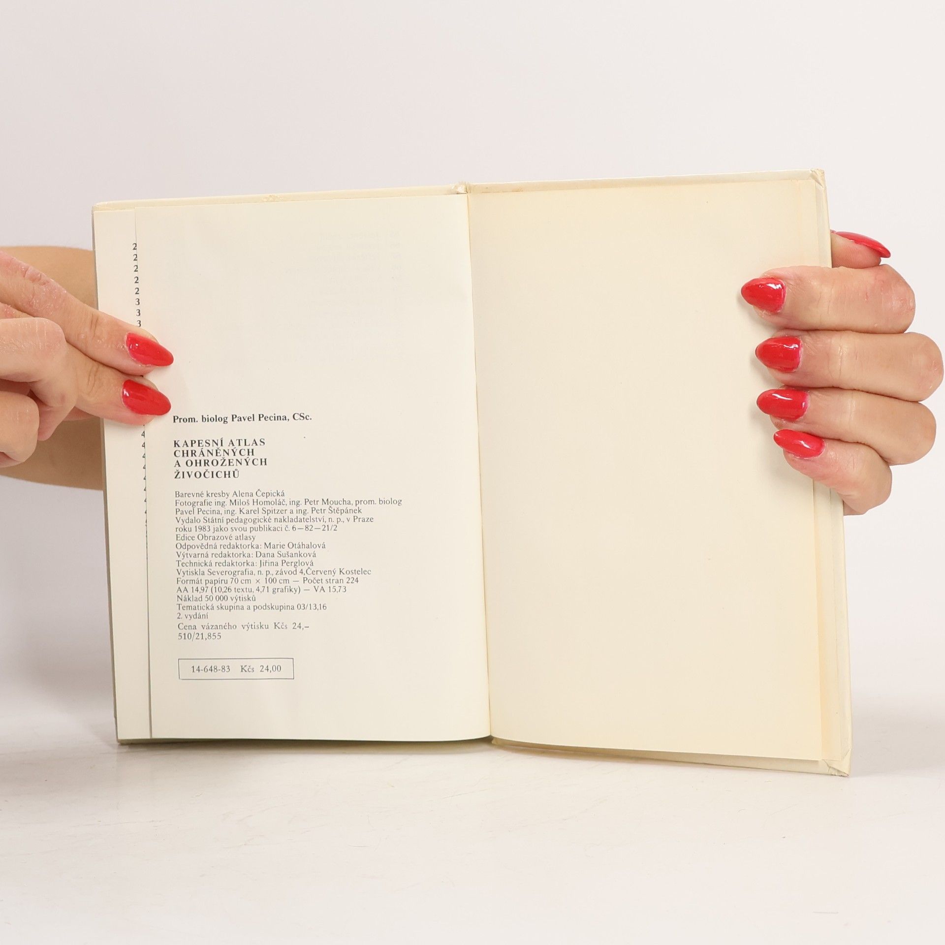 Various authors Kapesní atlas chráněných a ohrožených živočichů 1