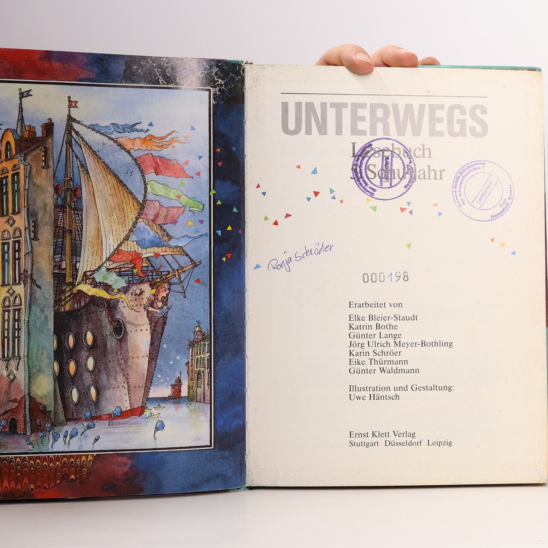 Elke Bleier Staudt Unterwegs, Lesebuch, Allgemeine Ausgabe, neue Rechtschreibung, 5. Schuljahr