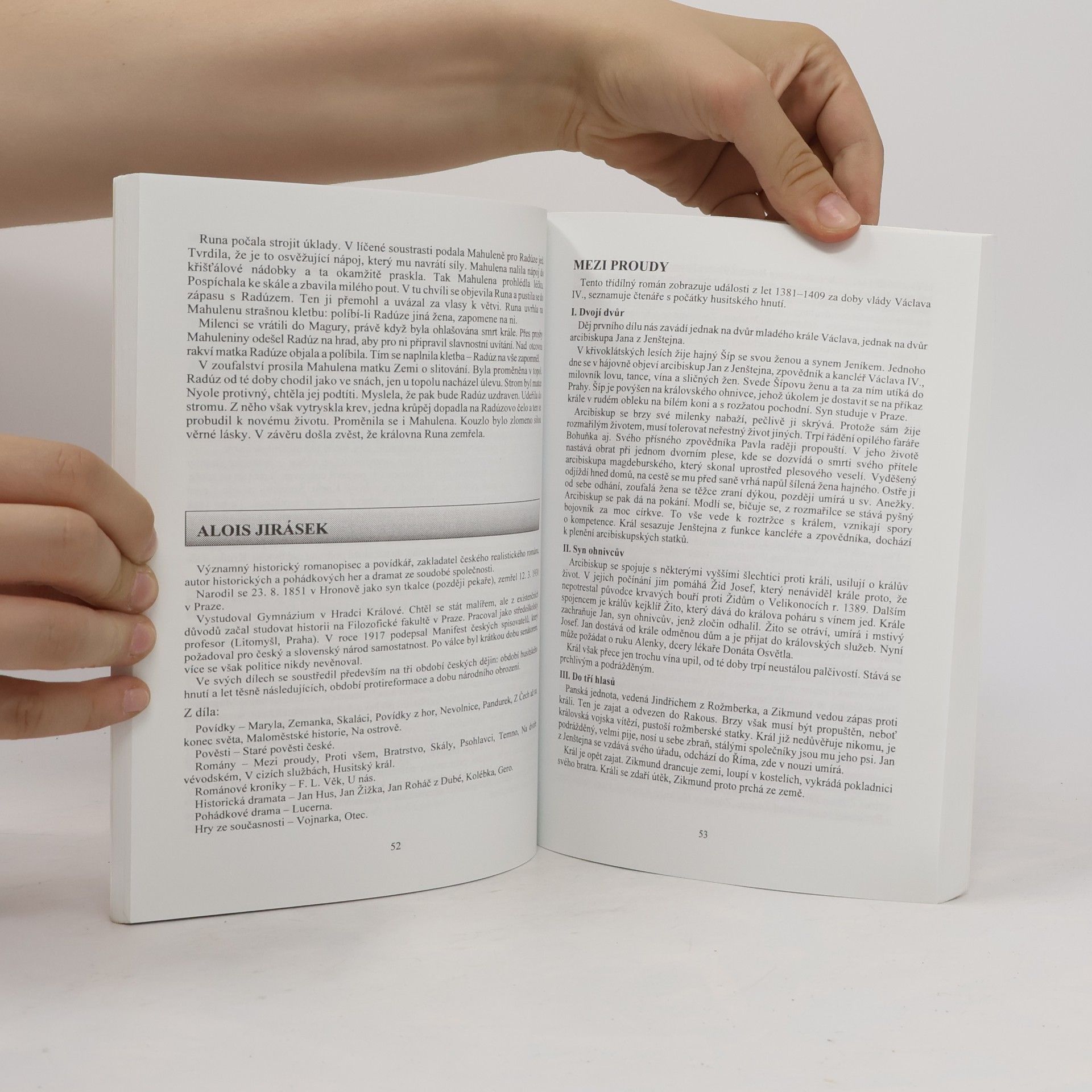 Ulrichová Libuše Obsahy z děl české literatury