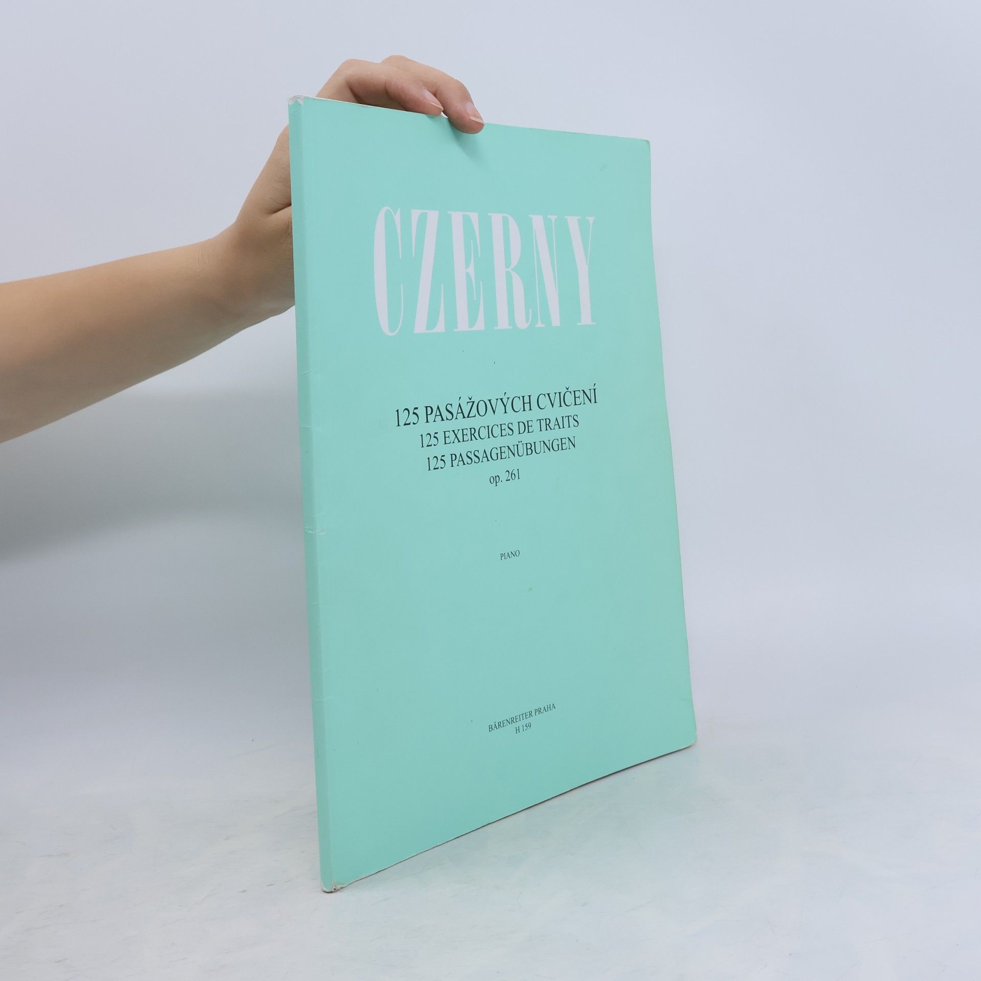Carl Czerny 125 pasážových cvičení op. 261 : piano