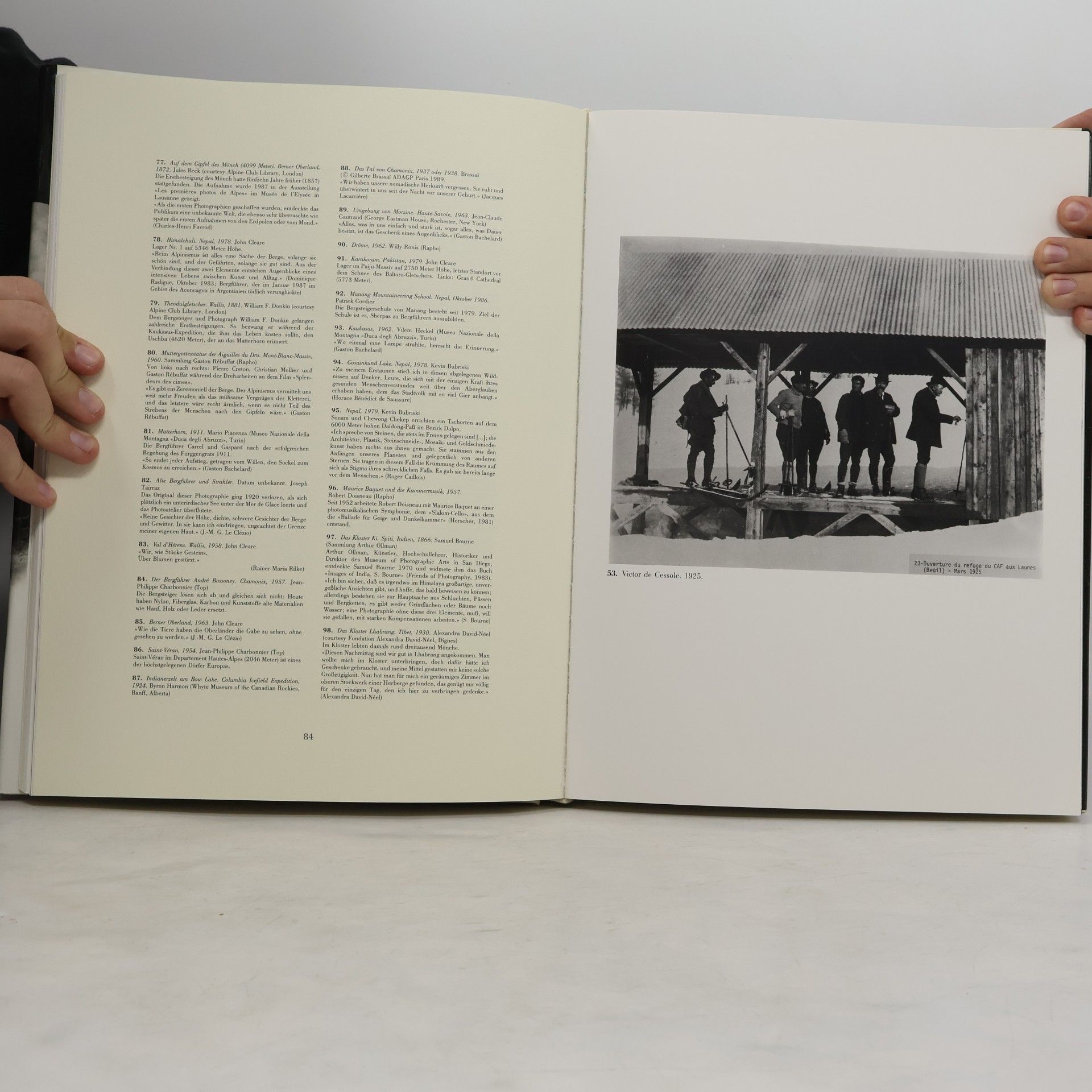 Elisabeth Foch Berge der Photographen - Photographen der Berge