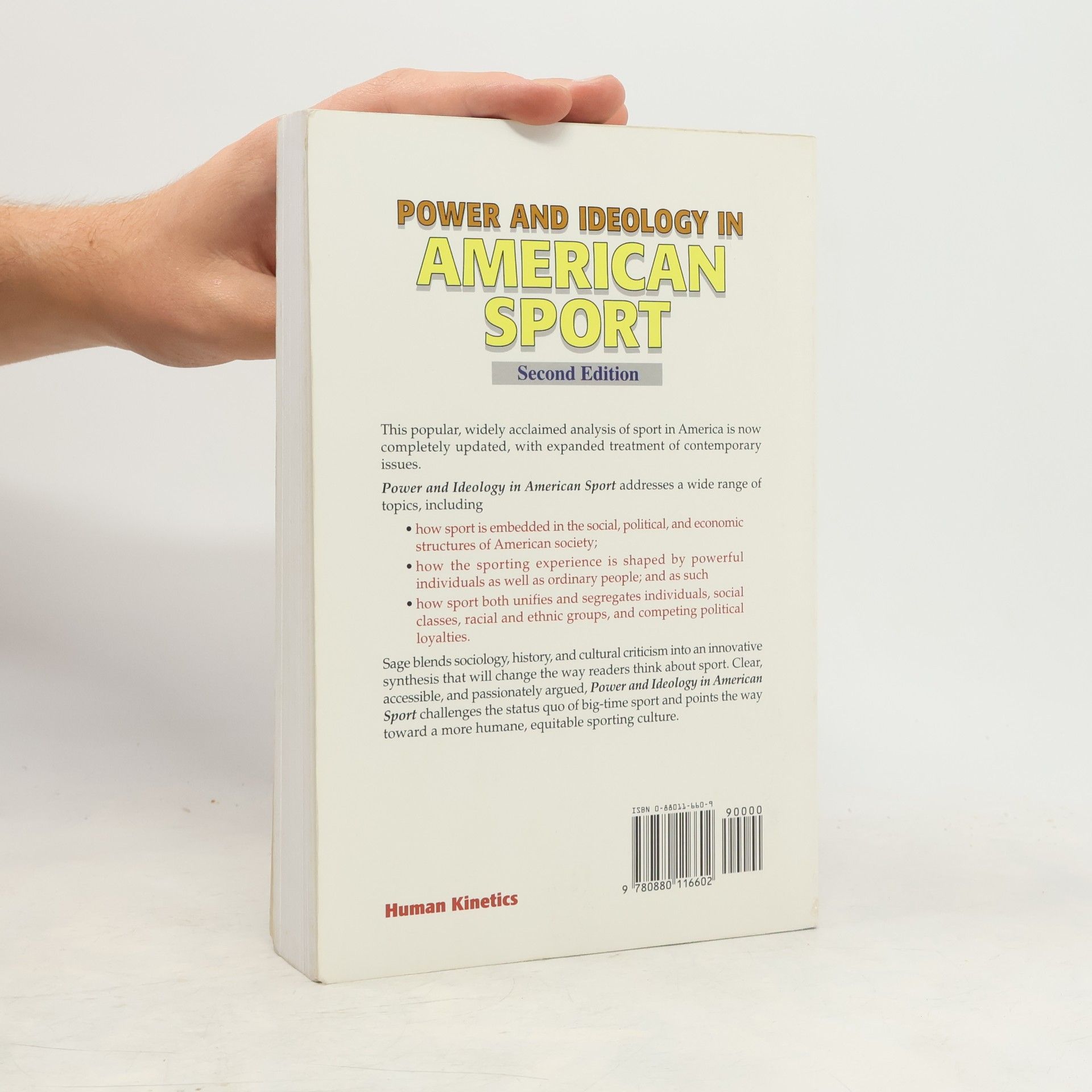 George Harvey Sage Power and Ideology in American Sport